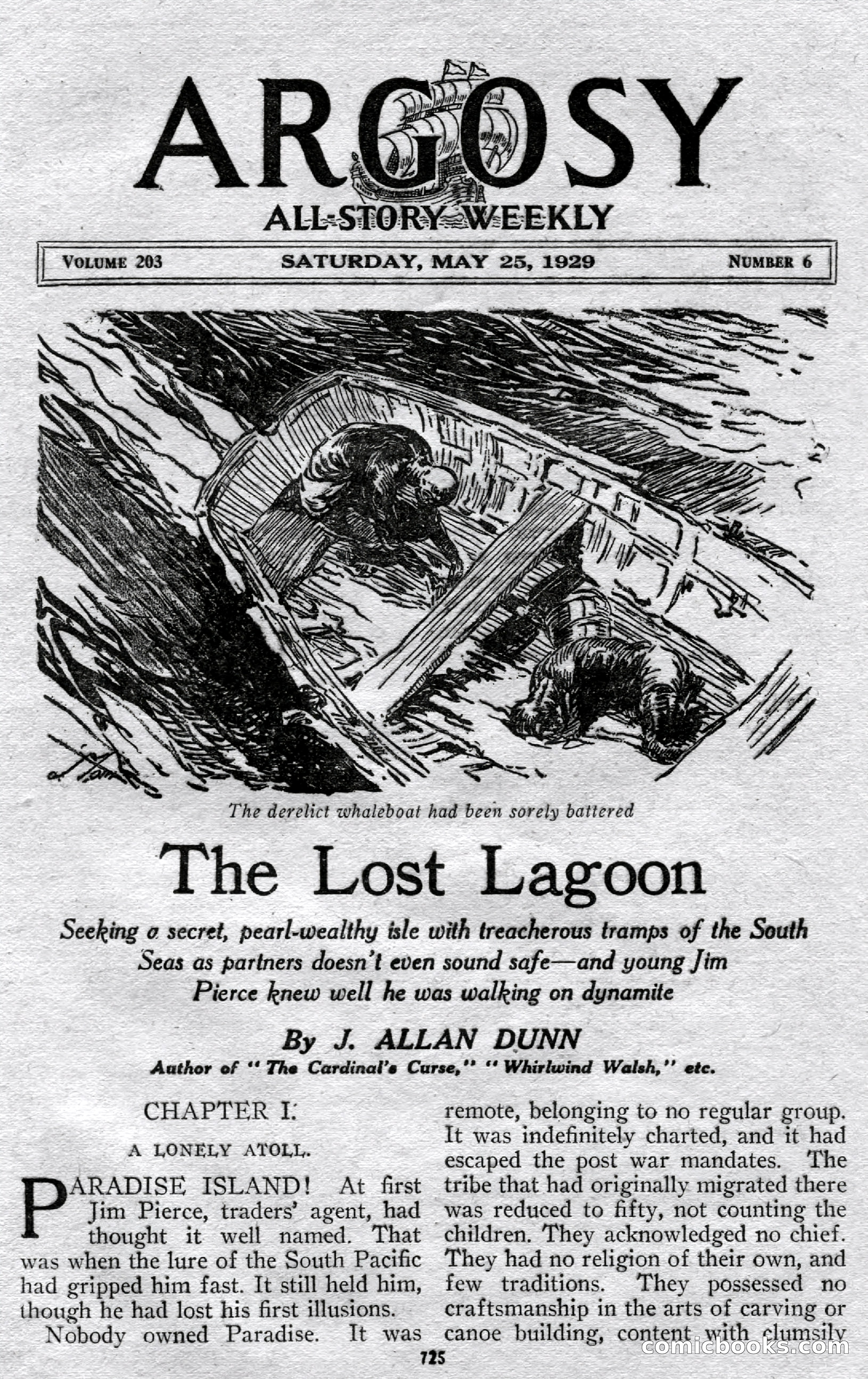 Argosy All-Story Weekly, May 25, 1929 — page 7 of 148