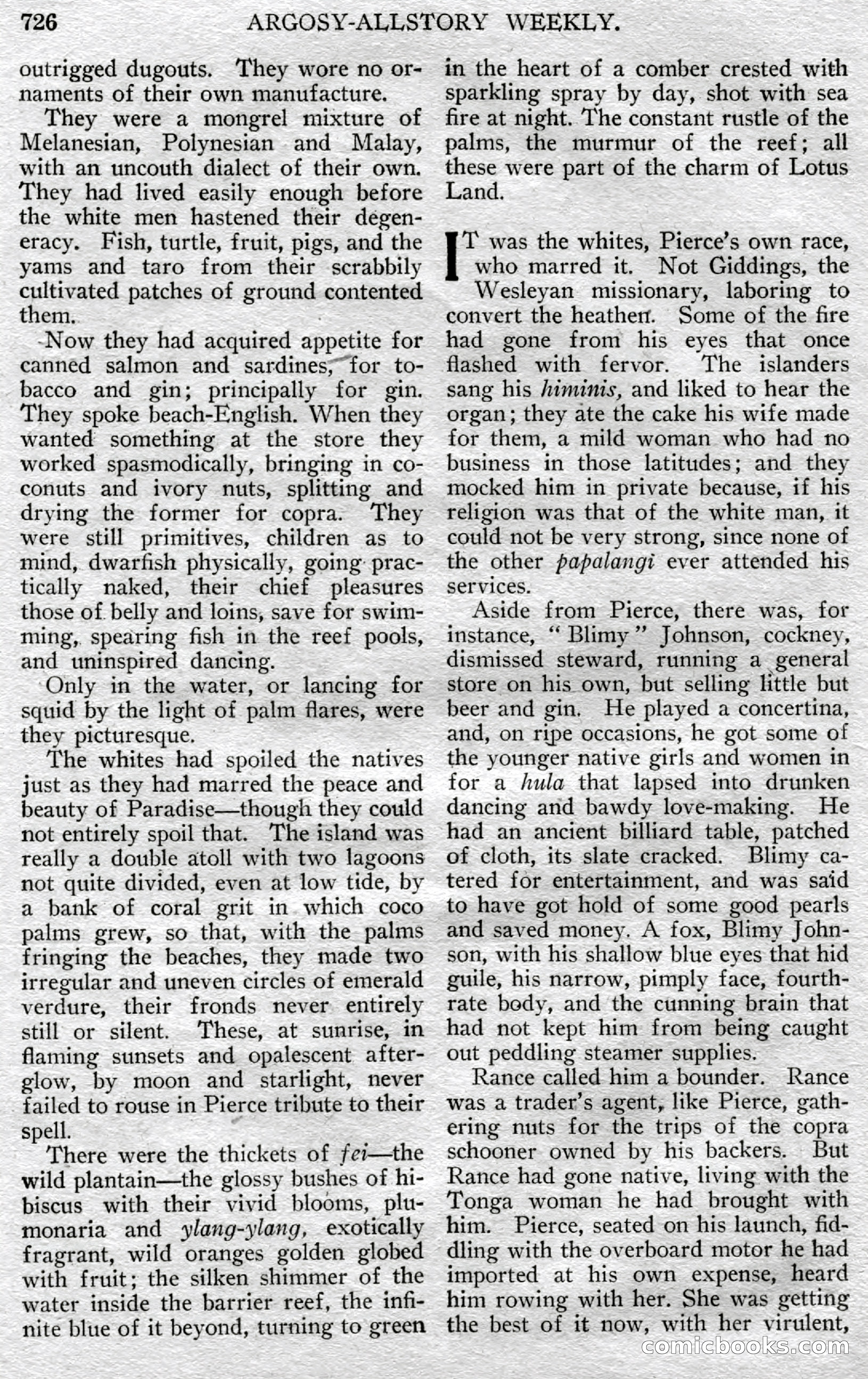 Argosy All-Story Weekly, May 25, 1929 — page 8 of 148