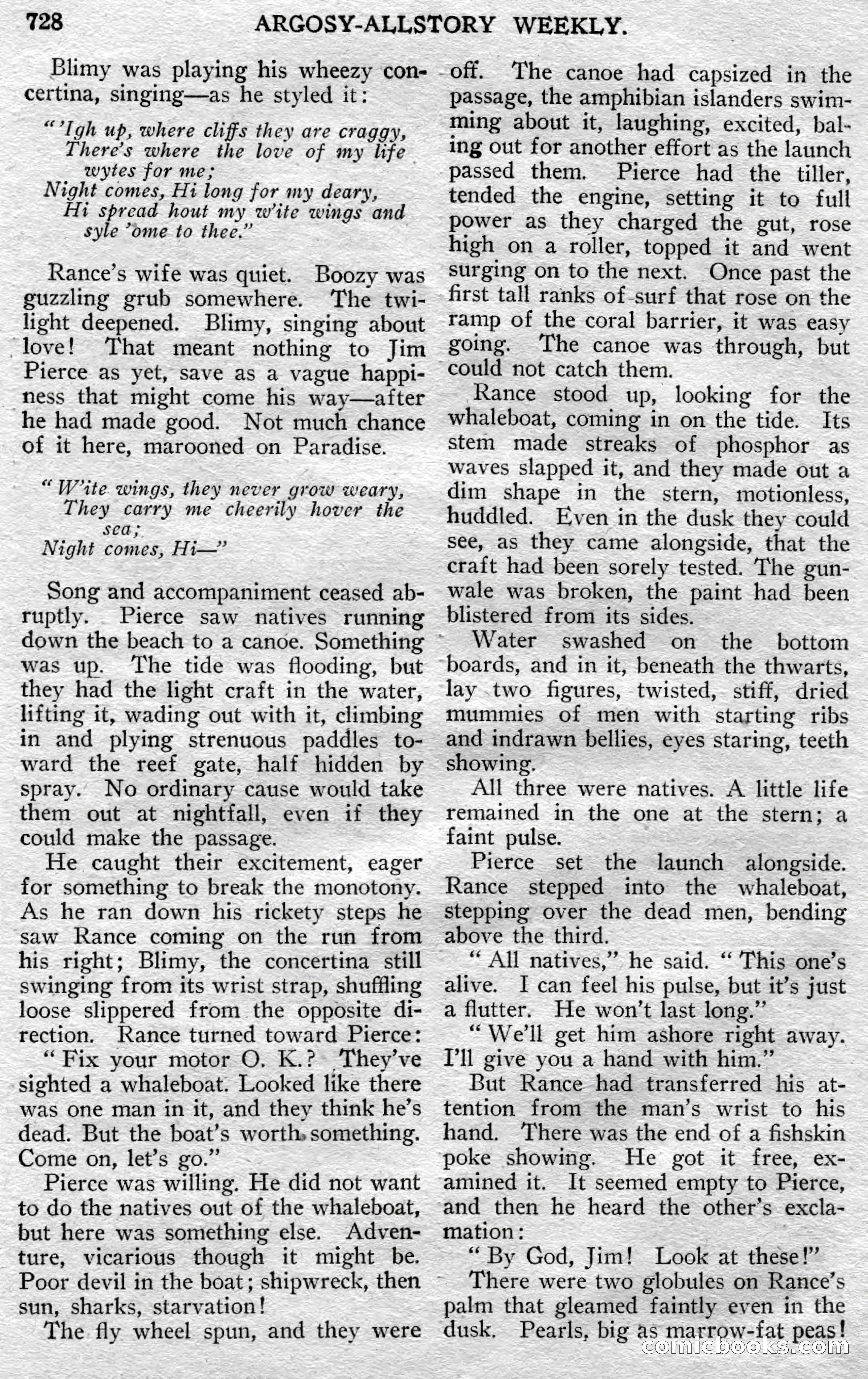 Argosy All-Story Weekly, May 25, 1929 — page 10 of 148