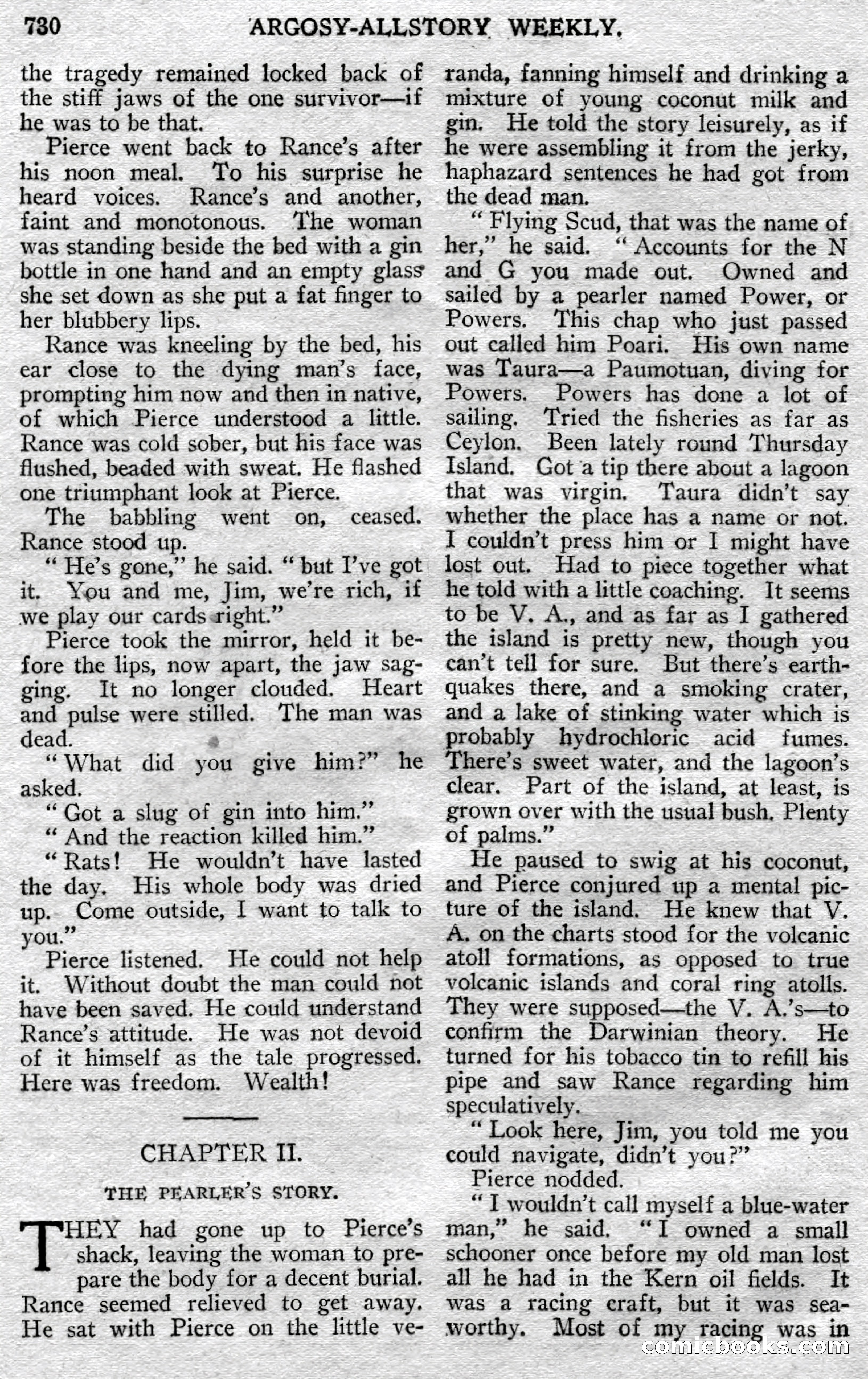Argosy All-Story Weekly, May 25, 1929 — page 12 of 148