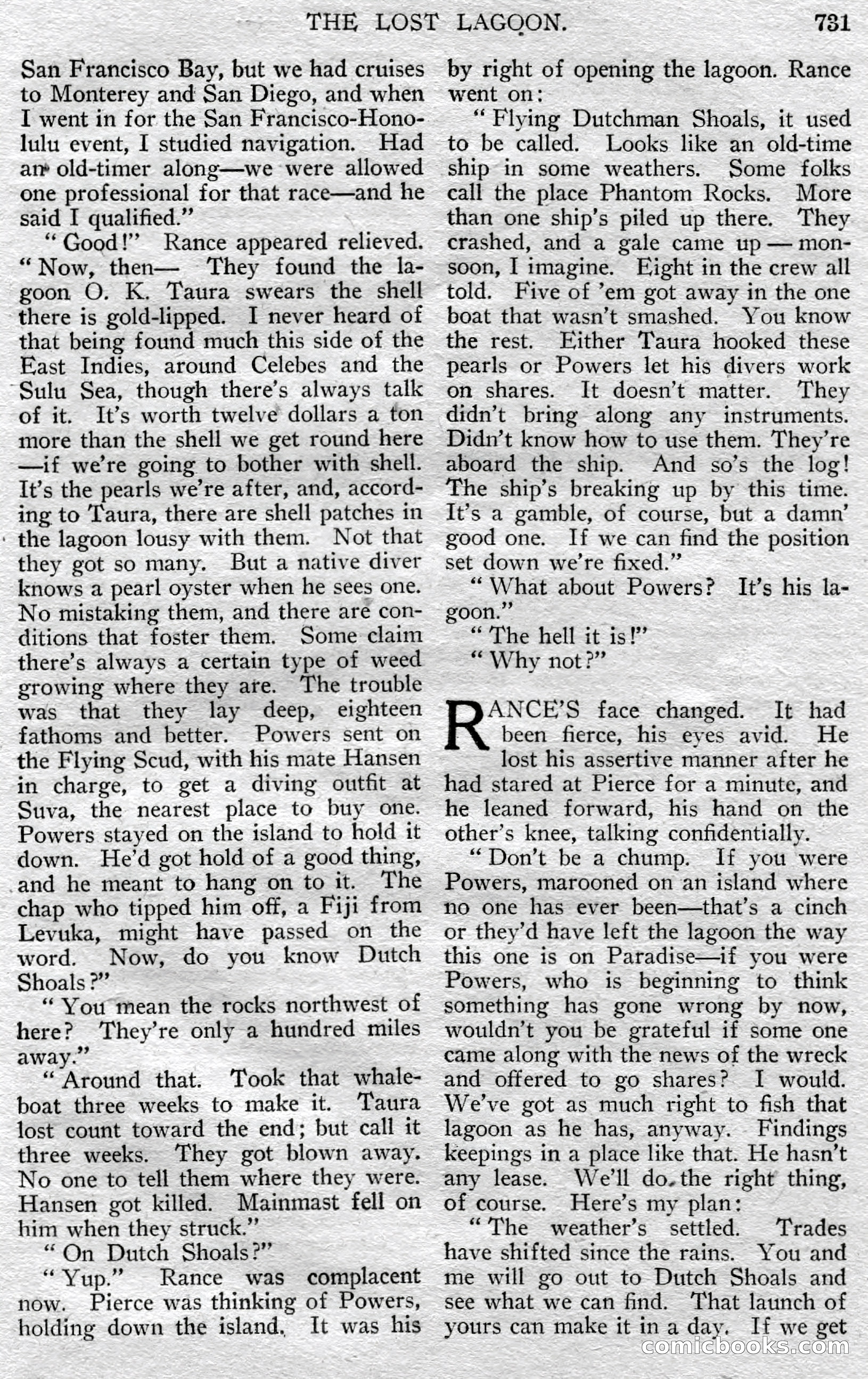 Argosy All-Story Weekly, May 25, 1929 — page 13 of 148