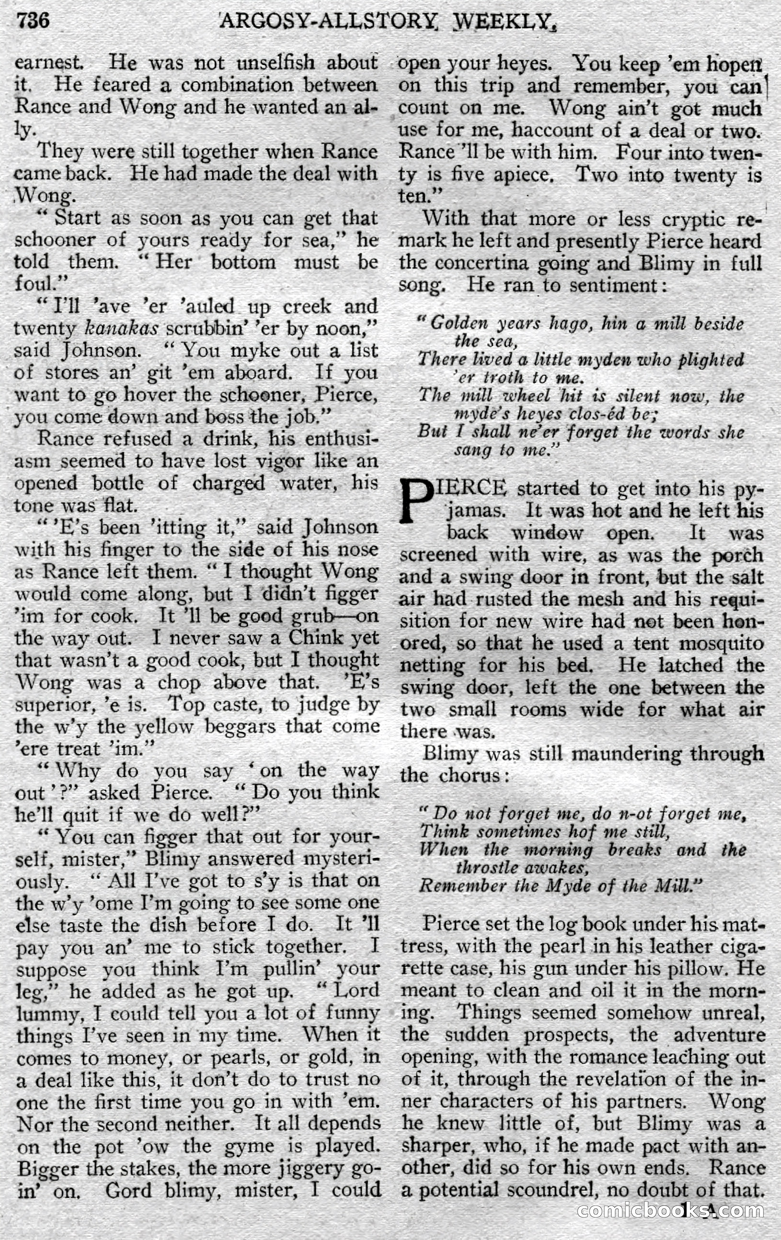 Argosy All-Story Weekly, May 25, 1929 — page 18 of 148