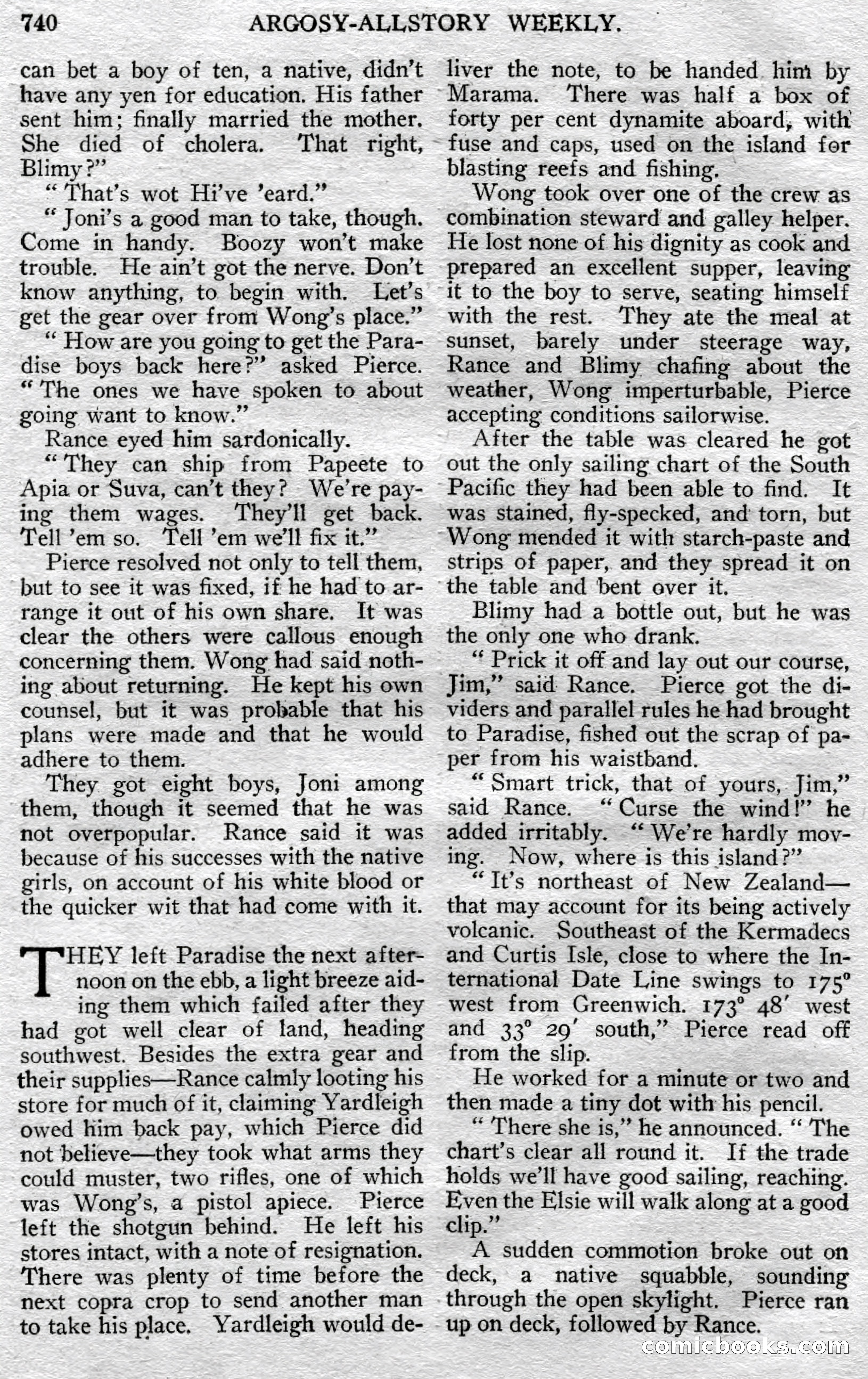 Argosy All-Story Weekly, May 25, 1929 — page 22 of 148