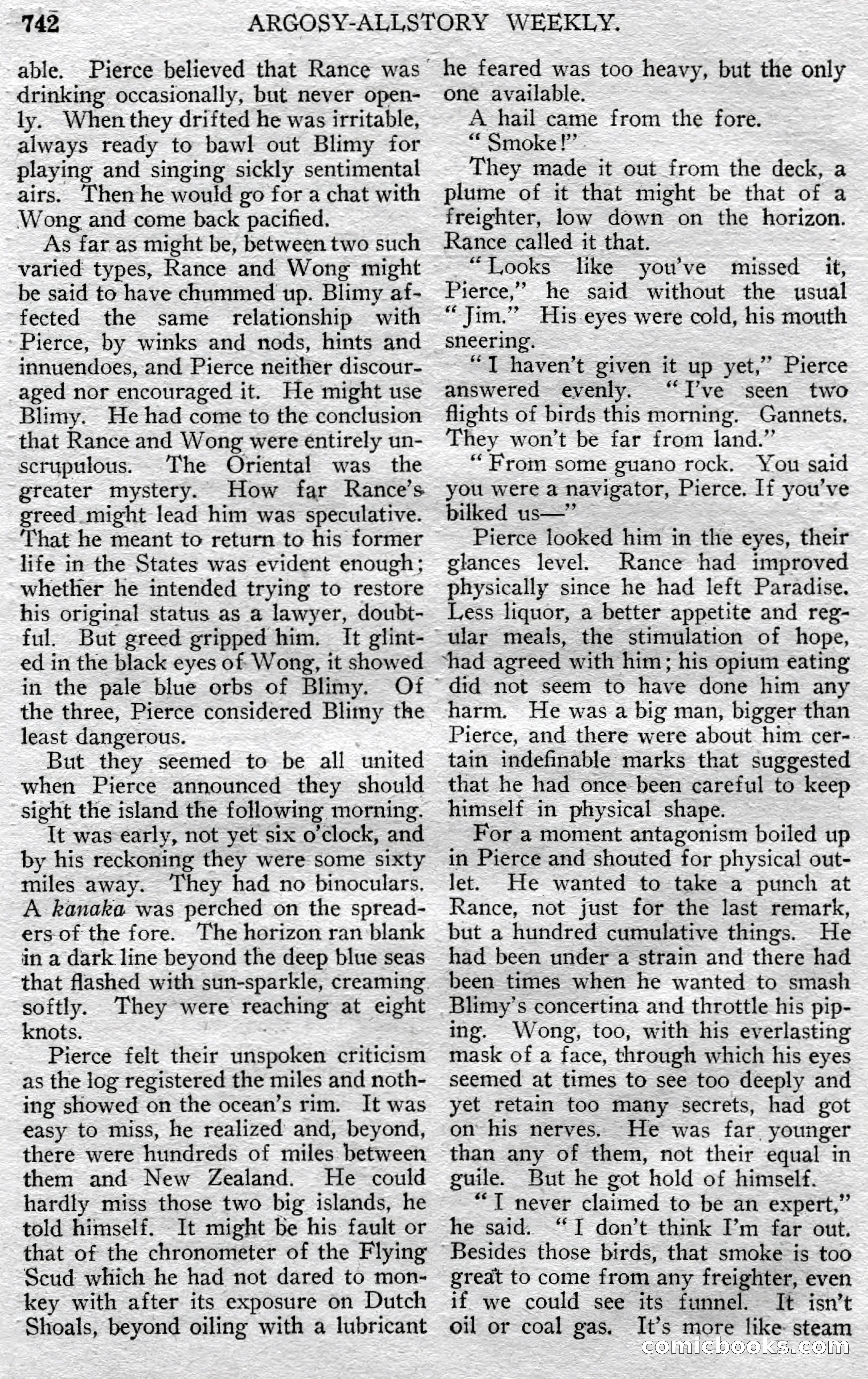 Argosy All-Story Weekly, May 25, 1929 — page 24 of 148
