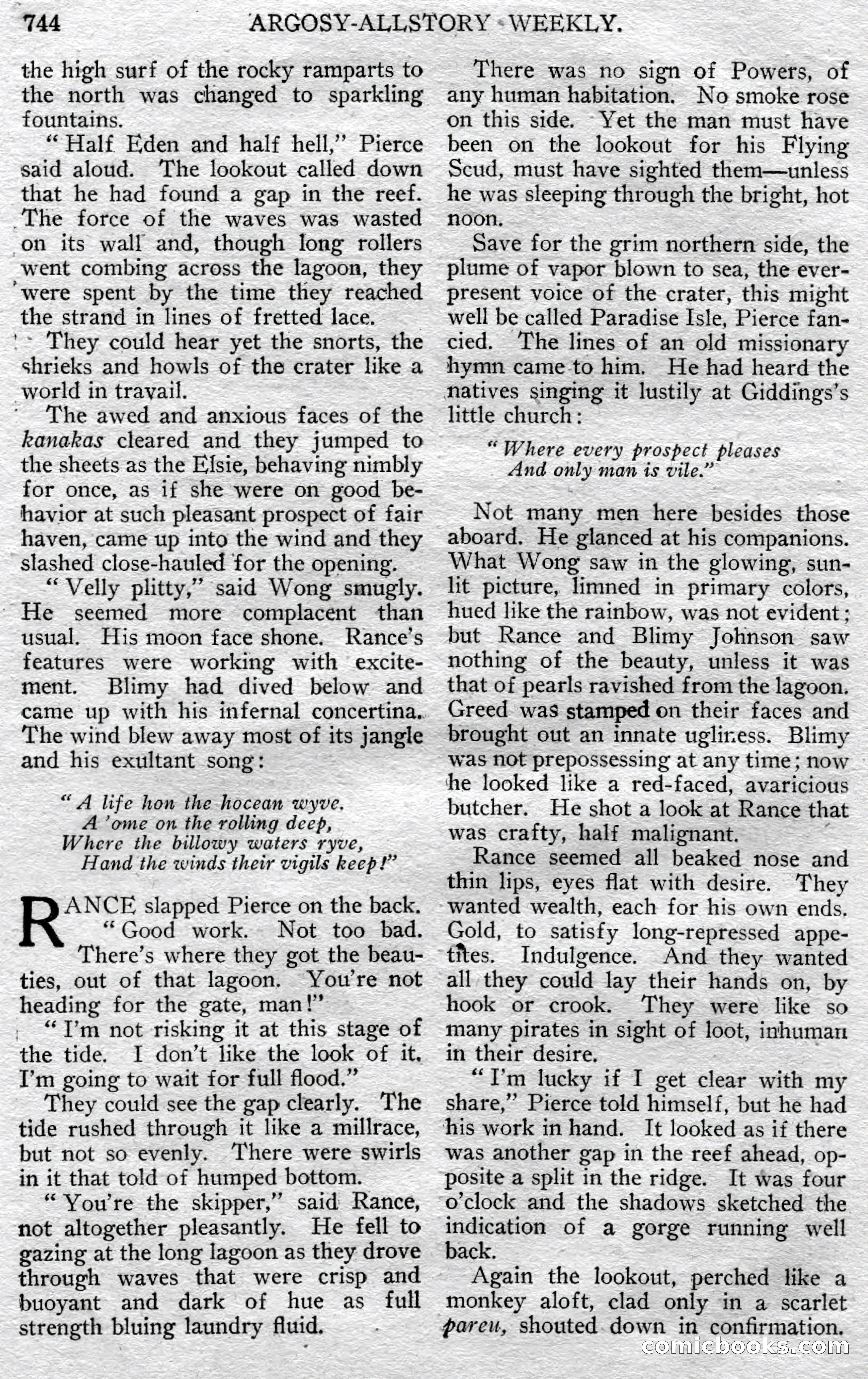Argosy All-Story Weekly, May 25, 1929 — page 26 of 148