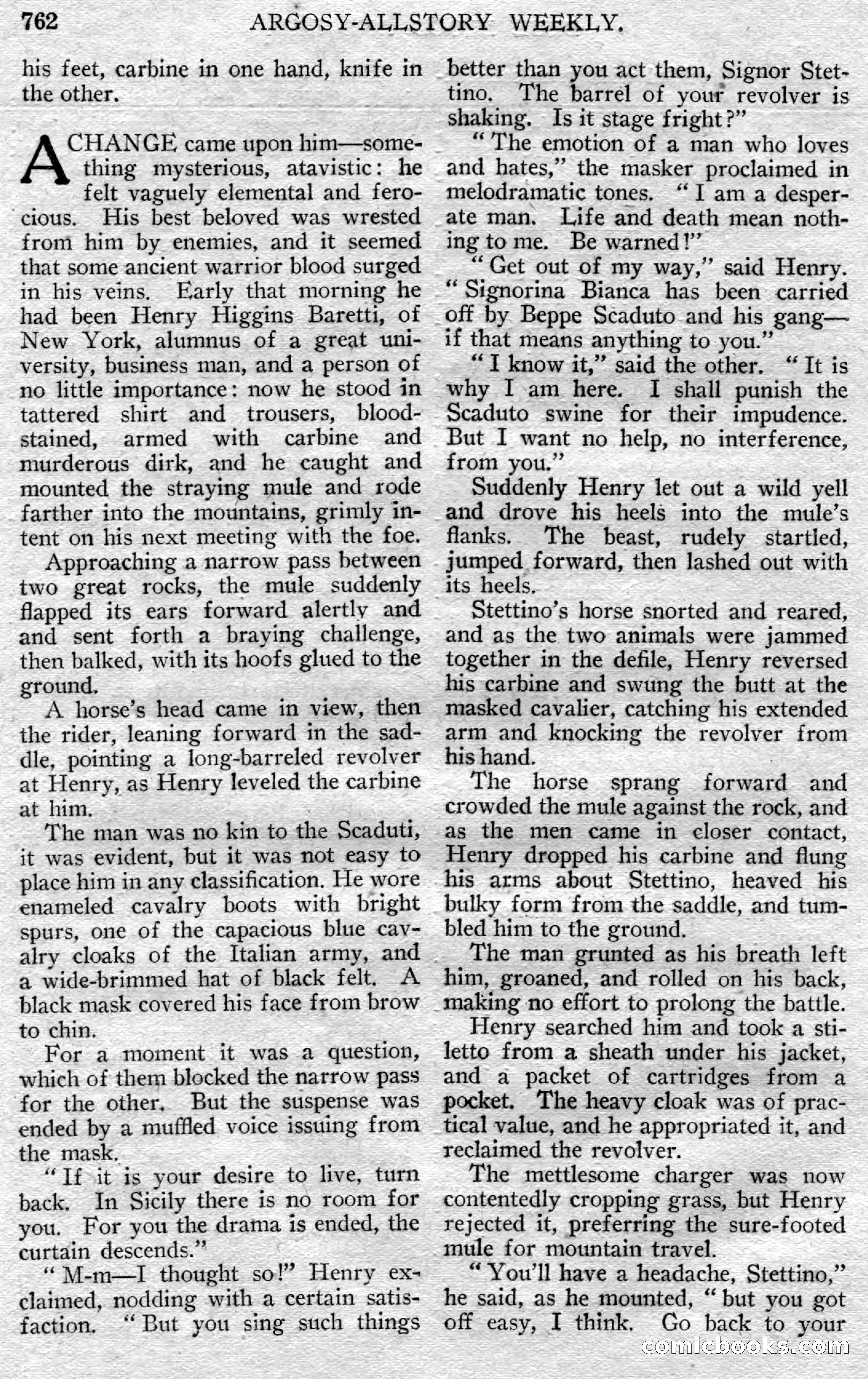 Argosy All-Story Weekly, May 25, 1929 — page 44 of 148