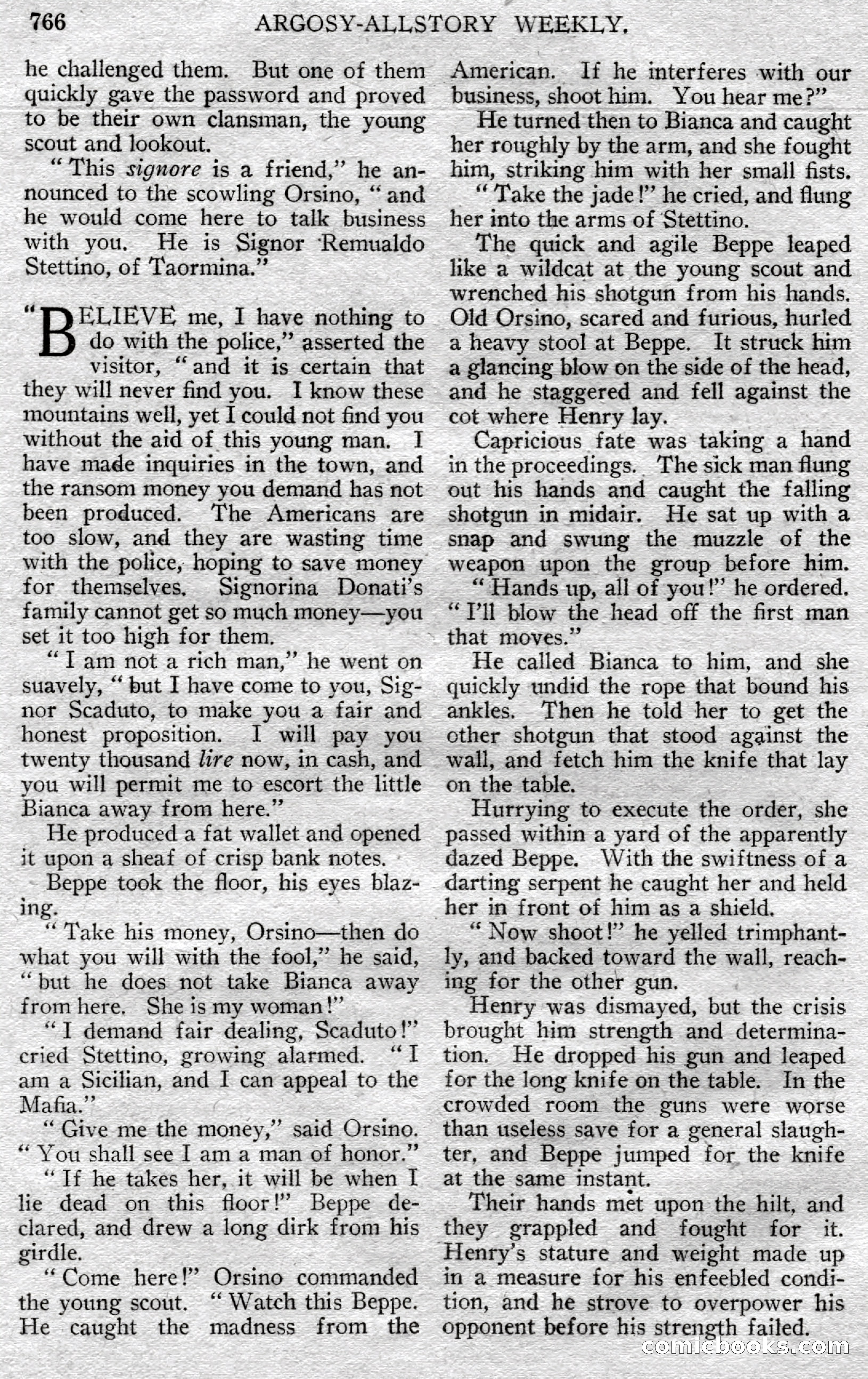Argosy All-Story Weekly, May 25, 1929 — page 48 of 148