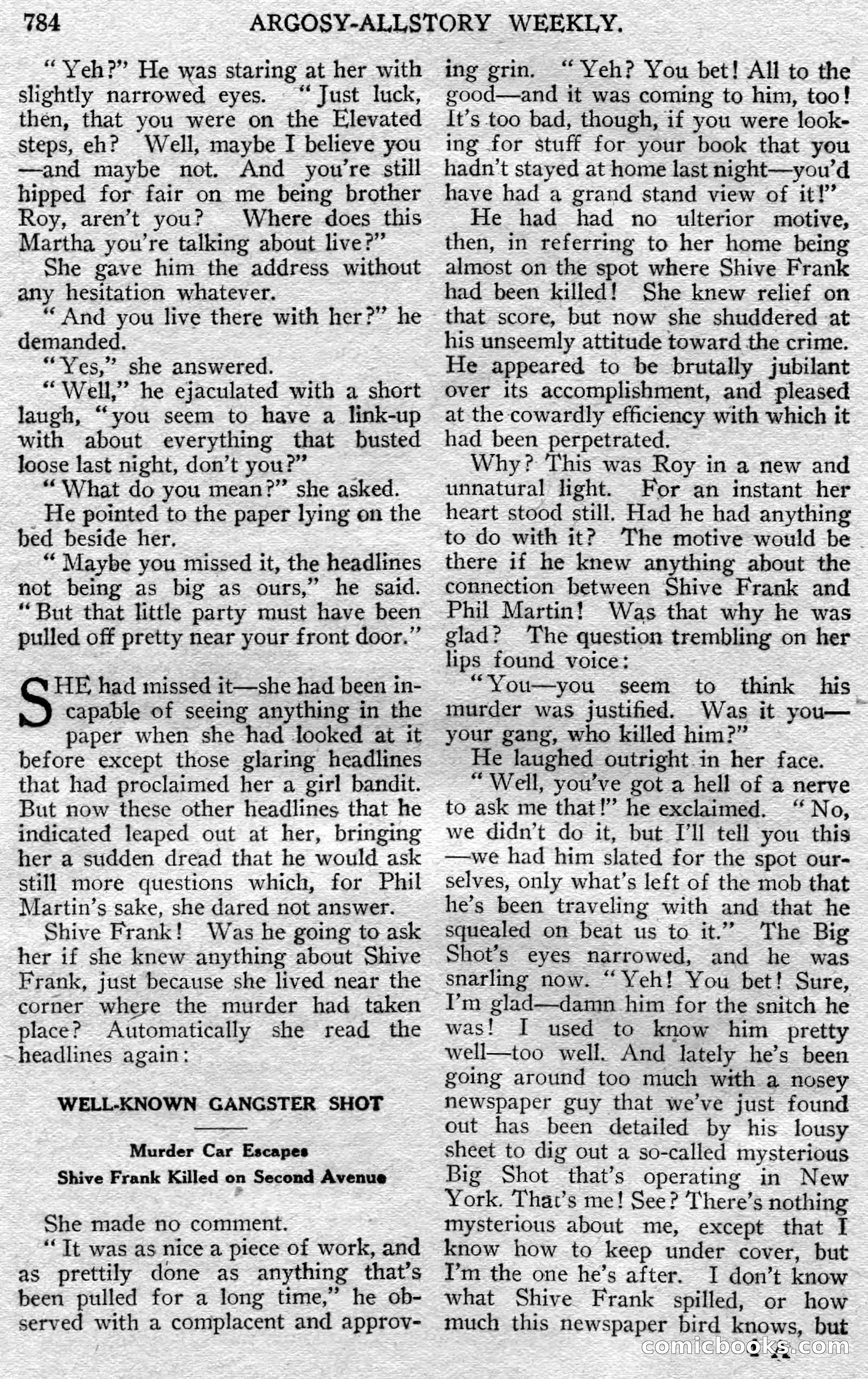 Argosy All-Story Weekly, May 25, 1929 — page 66 of 148