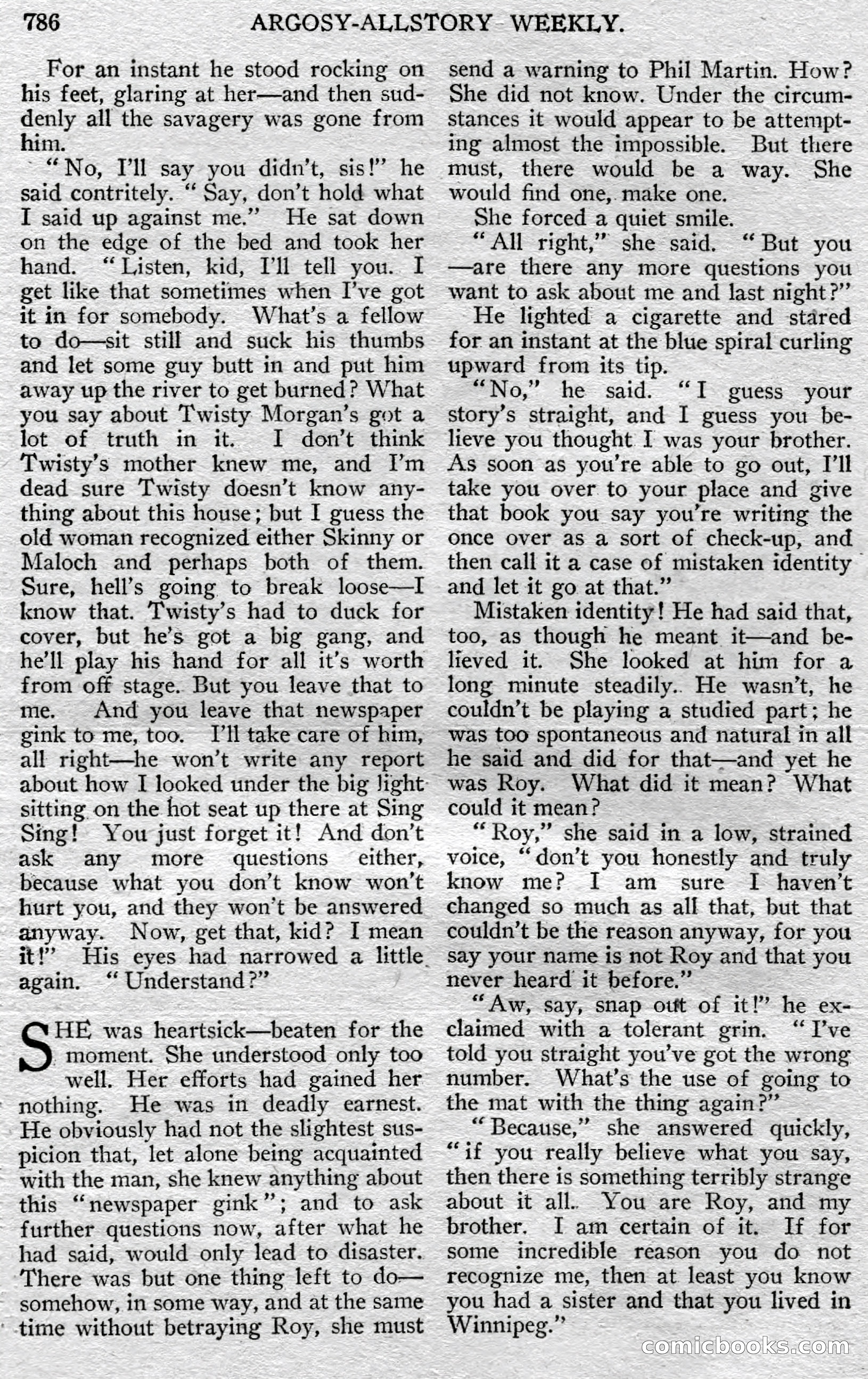 Argosy All-Story Weekly, May 25, 1929 — page 68 of 148