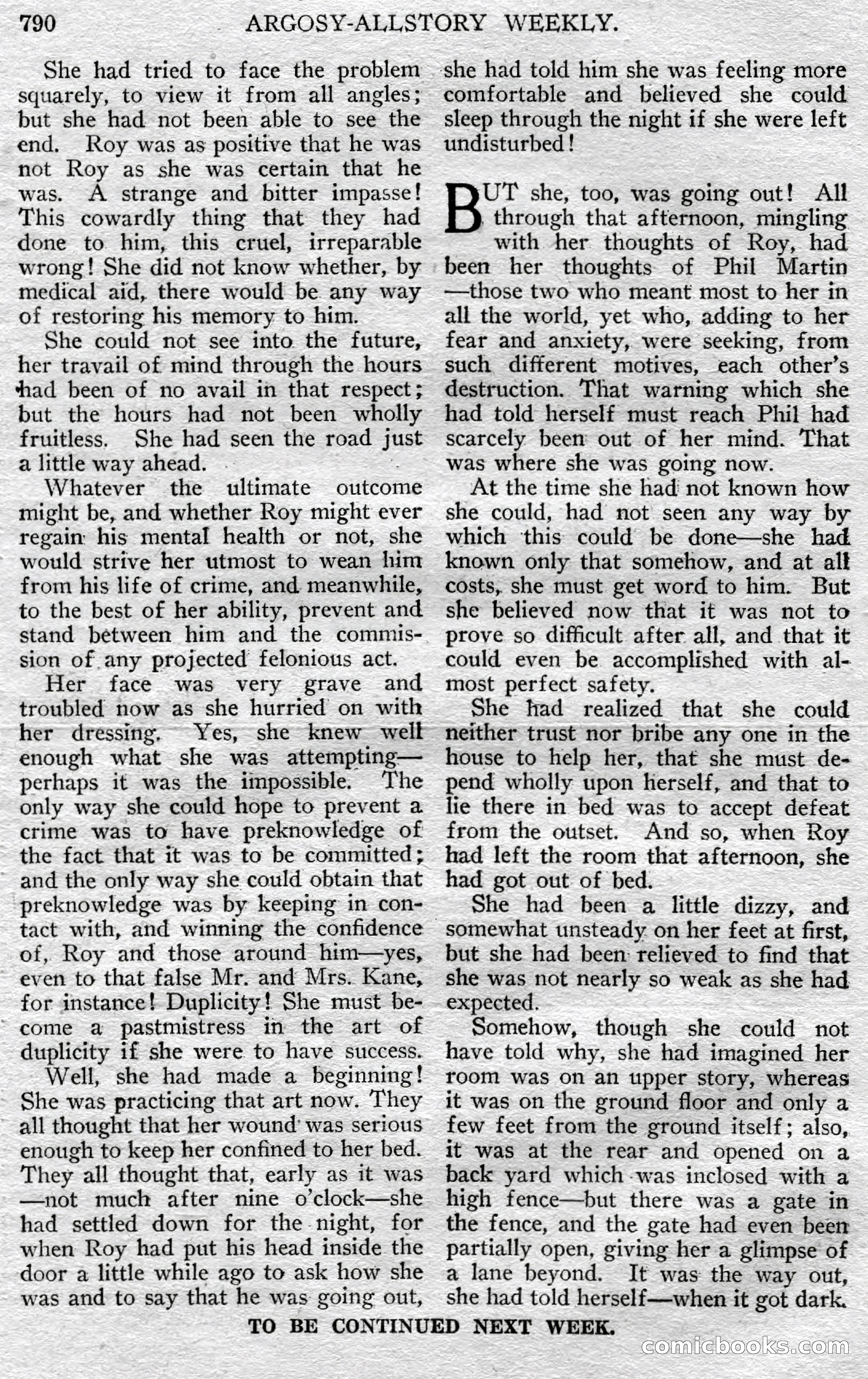 Argosy All-Story Weekly, May 25, 1929 — page 72 of 148