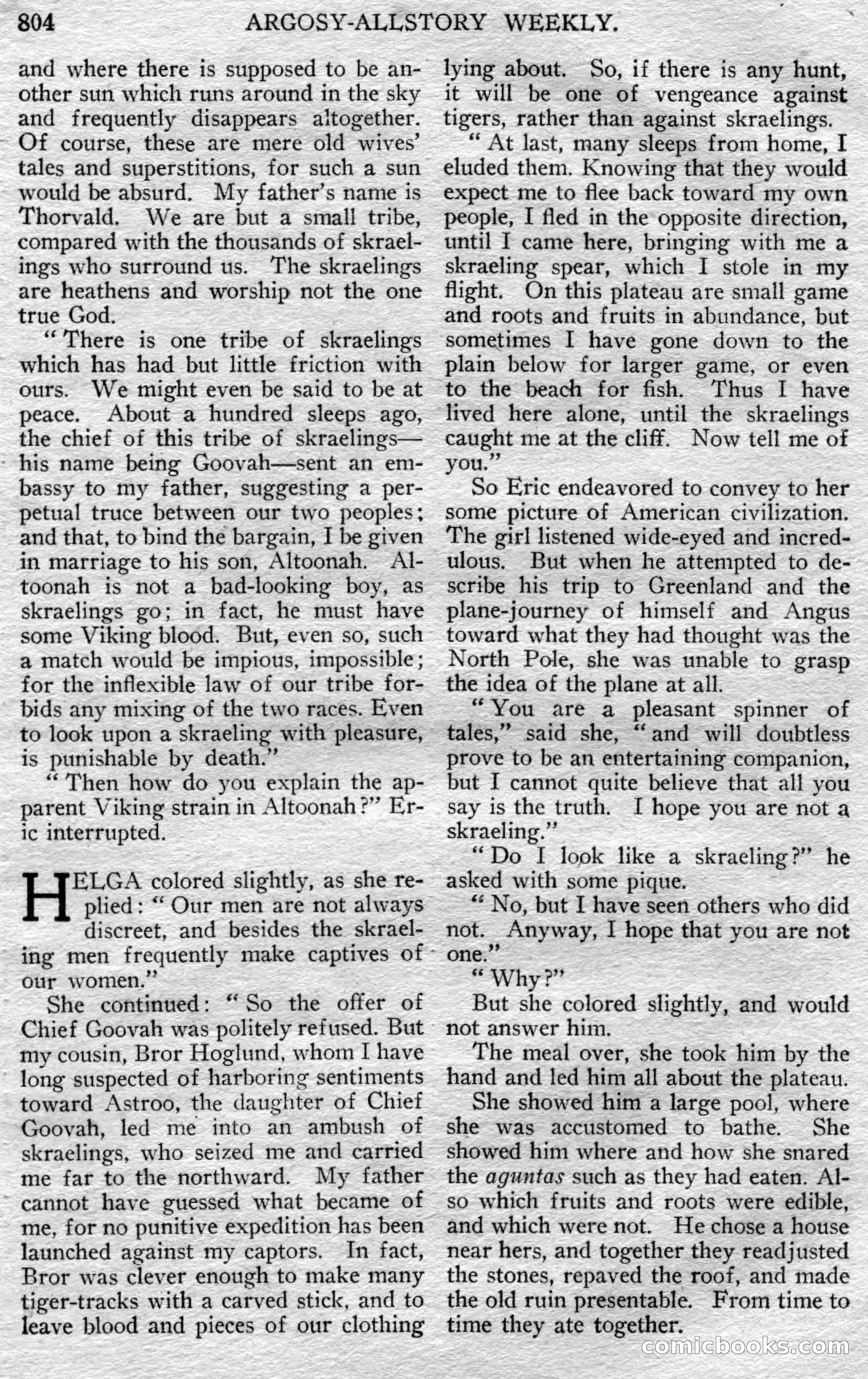 Argosy All-Story Weekly, May 25, 1929 — page 86 of 148
