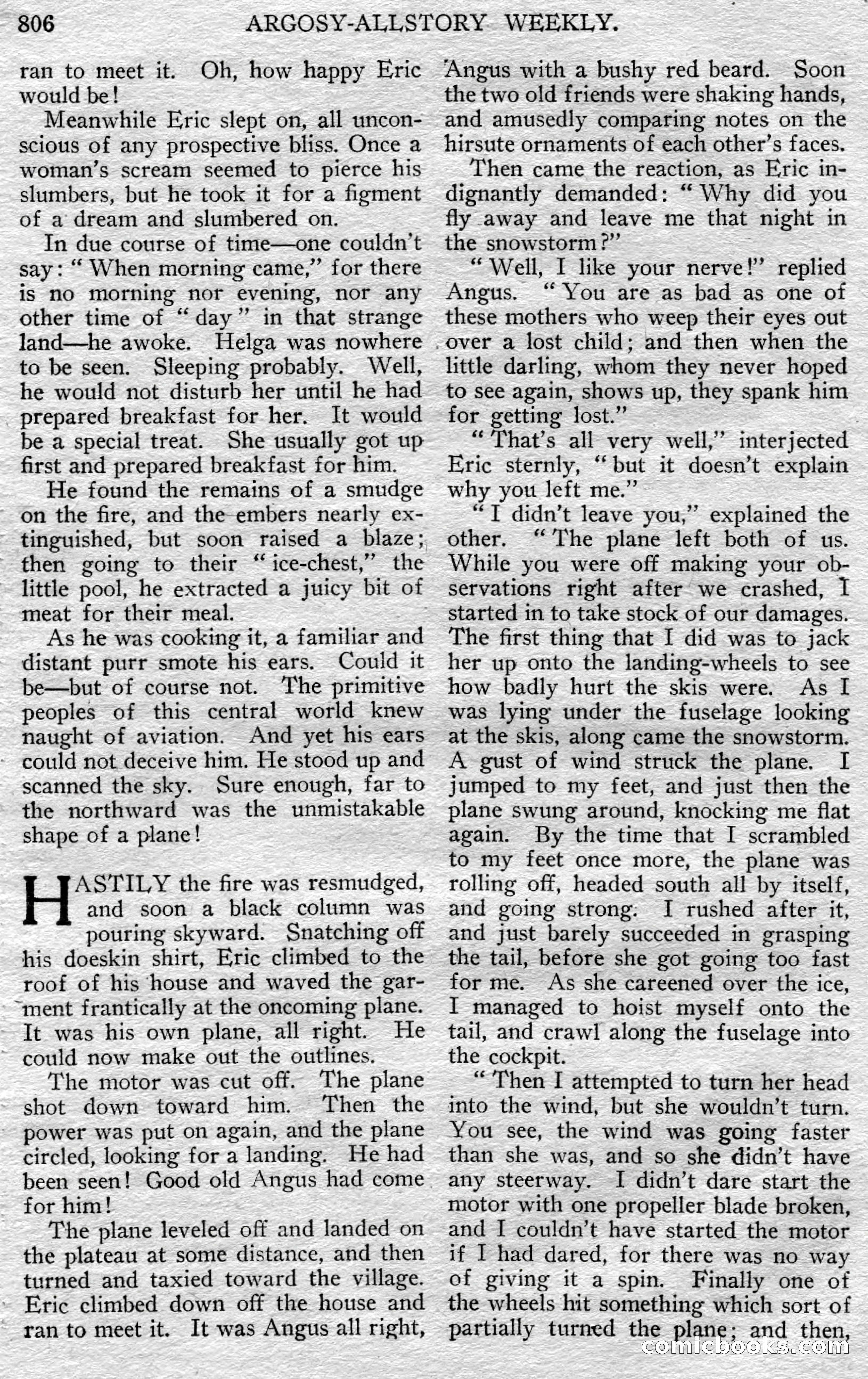Argosy All-Story Weekly, May 25, 1929 — page 88 of 148