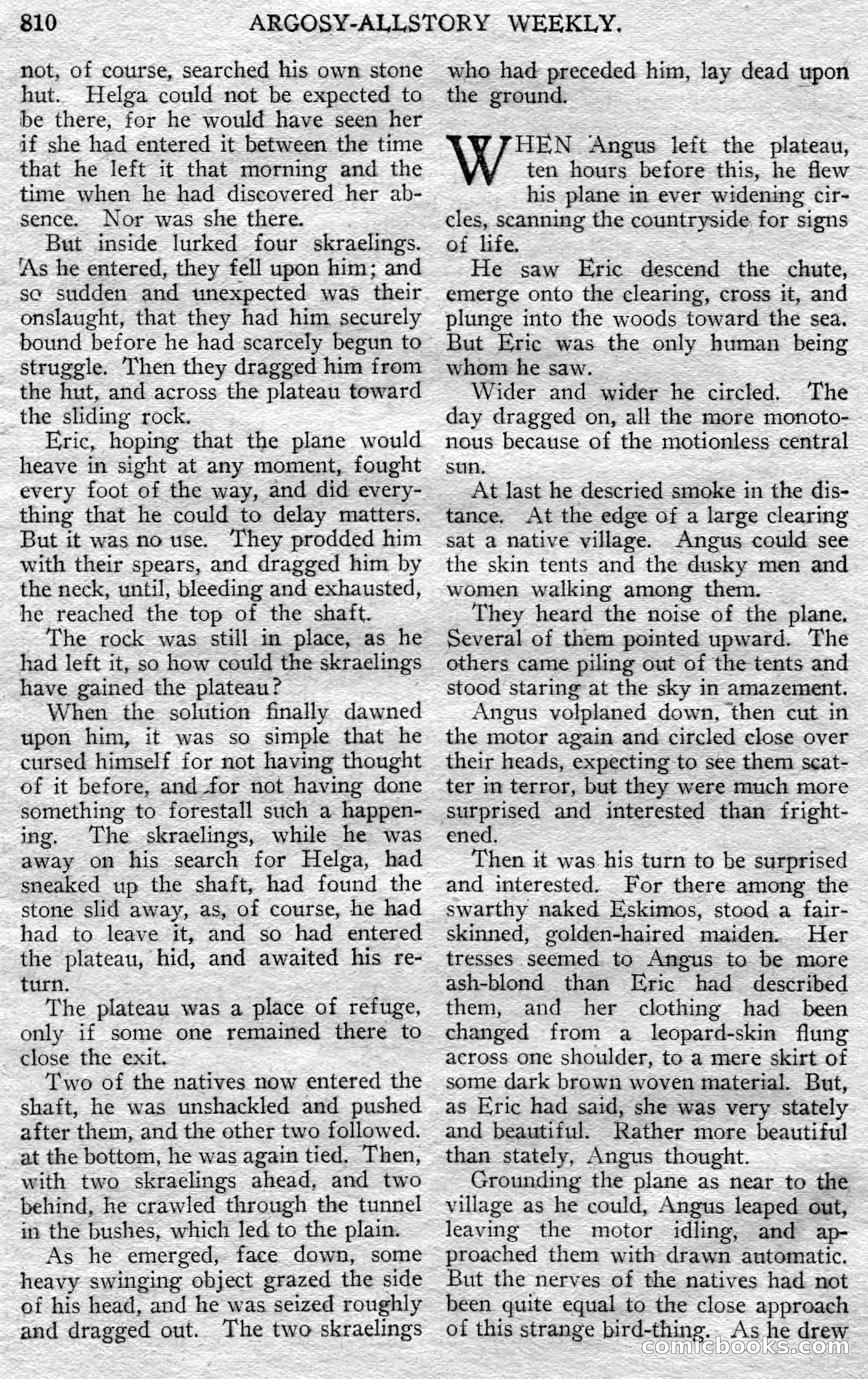 Argosy All-Story Weekly, May 25, 1929 — page 92 of 148