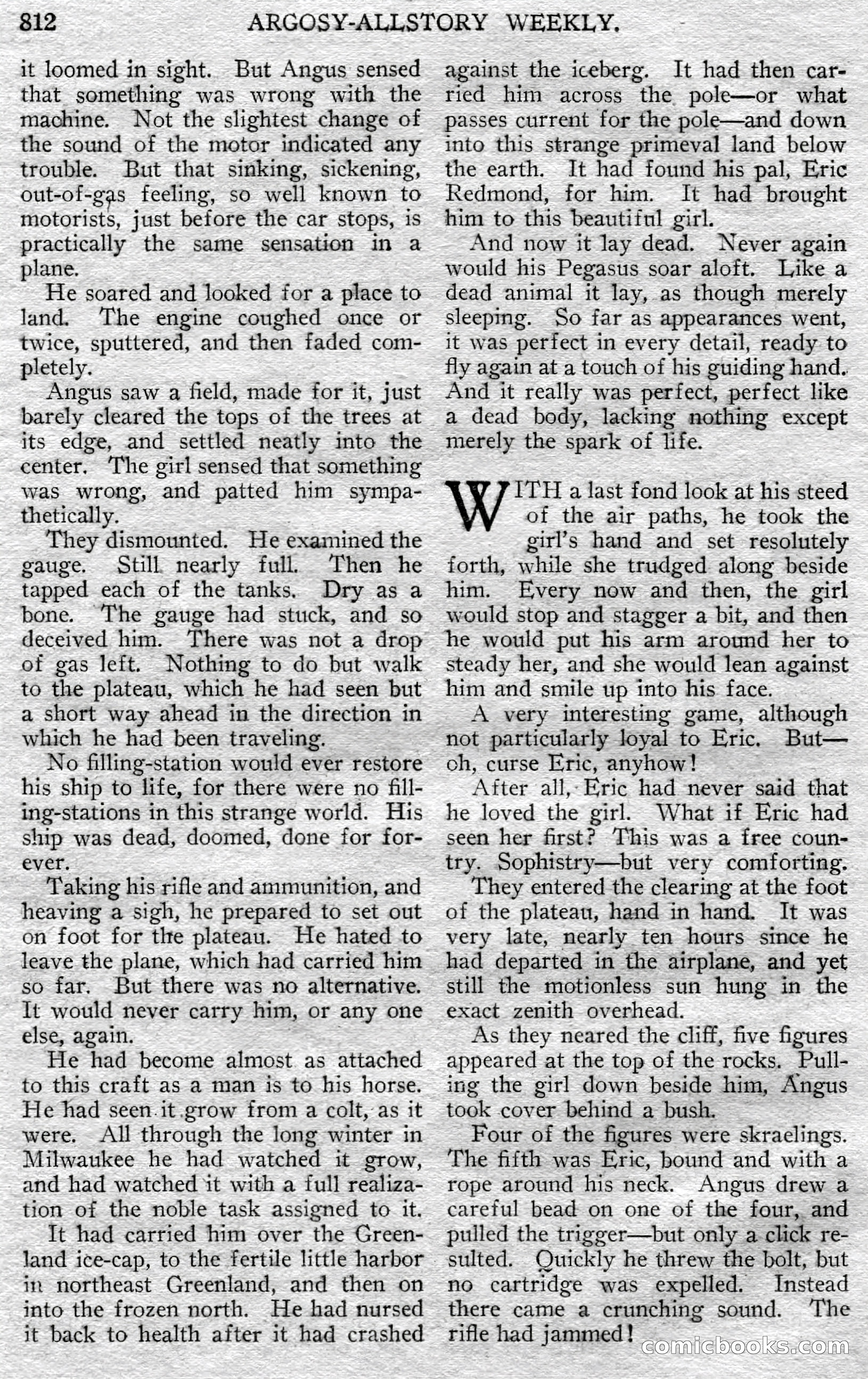 Argosy All-Story Weekly, May 25, 1929 — page 94 of 148