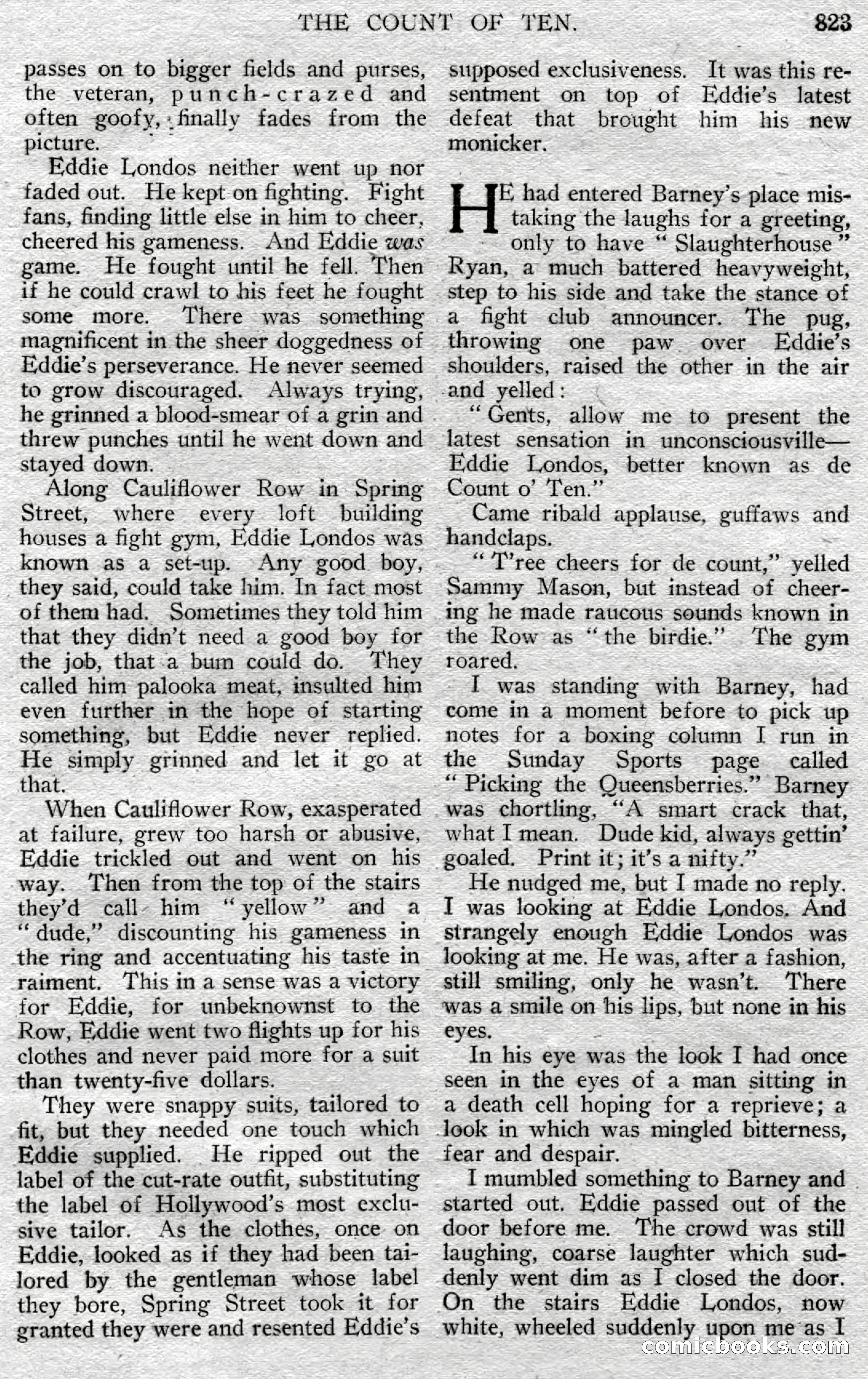 Argosy All-Story Weekly, May 25, 1929 — page 105 of 148