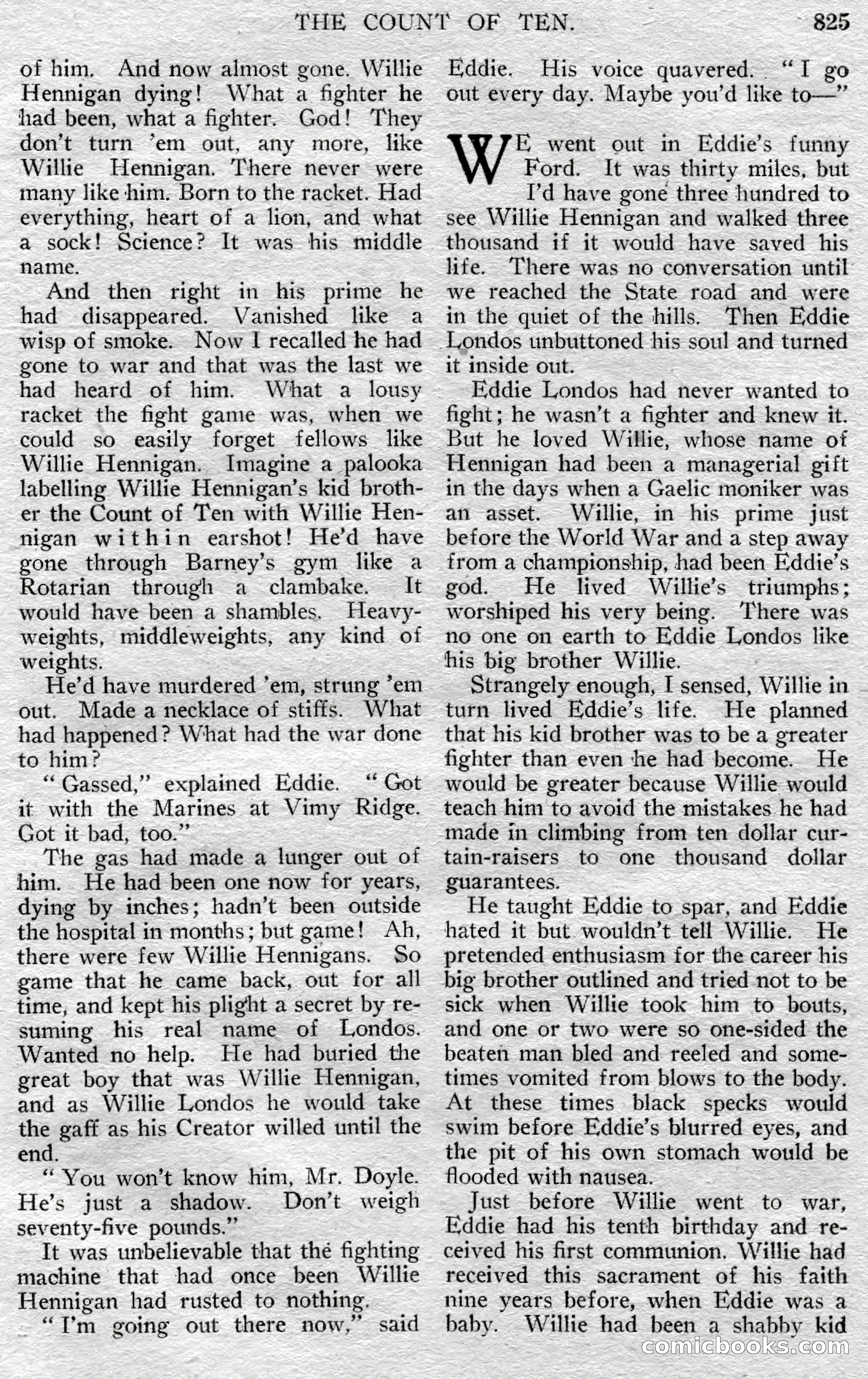 Argosy All-Story Weekly, May 25, 1929 — page 107 of 148