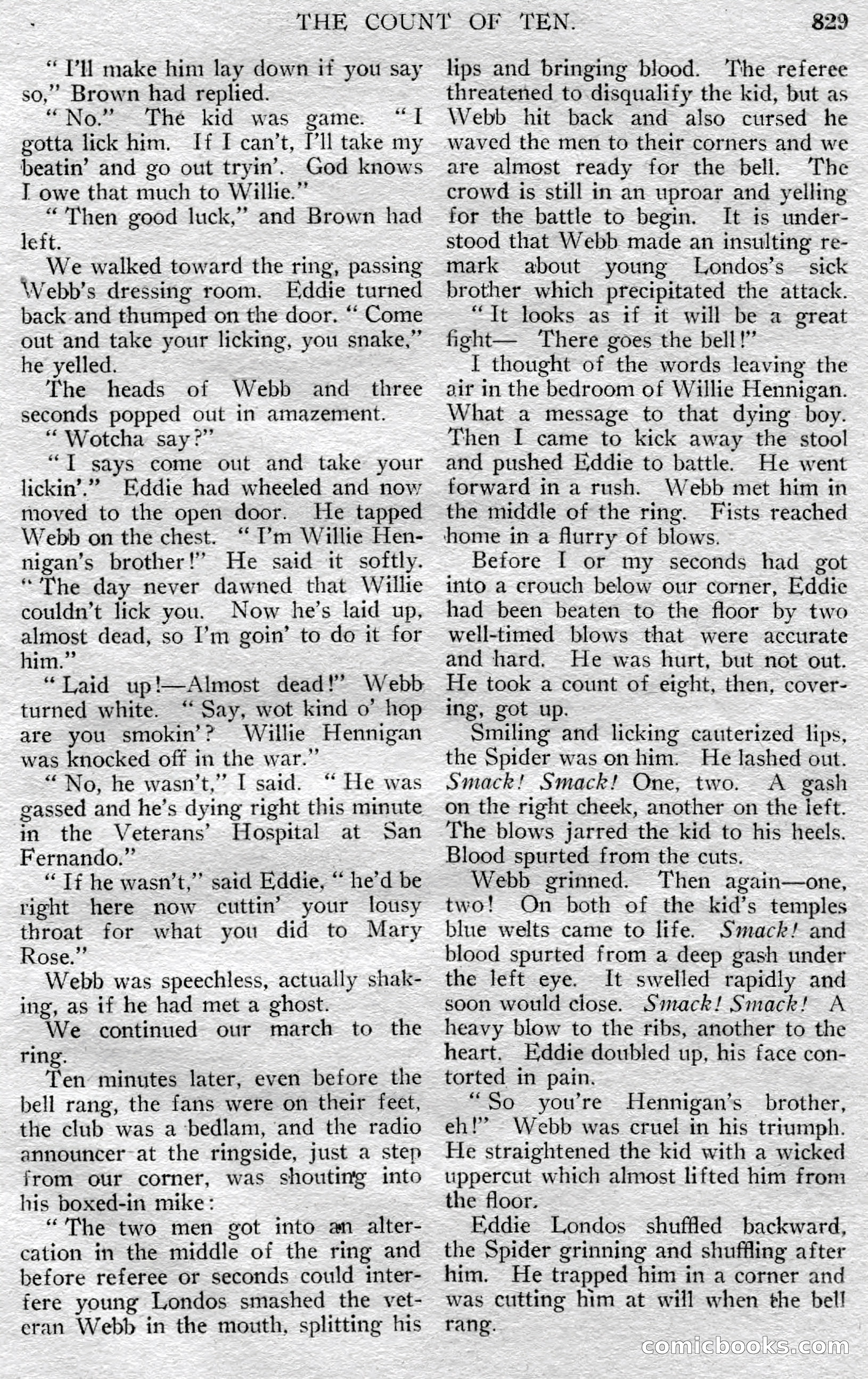 Argosy All-Story Weekly, May 25, 1929 — page 111 of 148