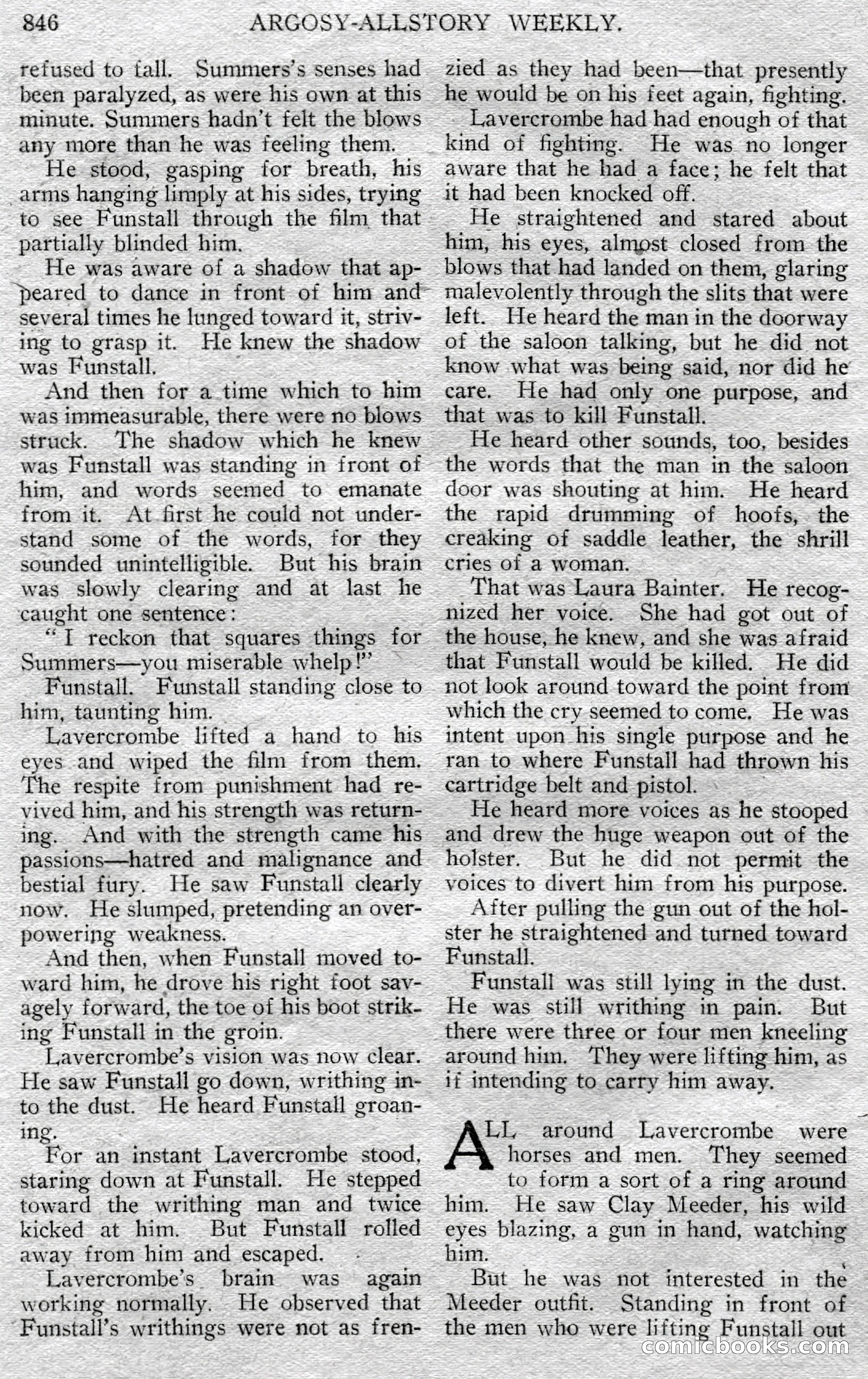 Argosy All-Story Weekly, May 25, 1929 — page 128 of 148
