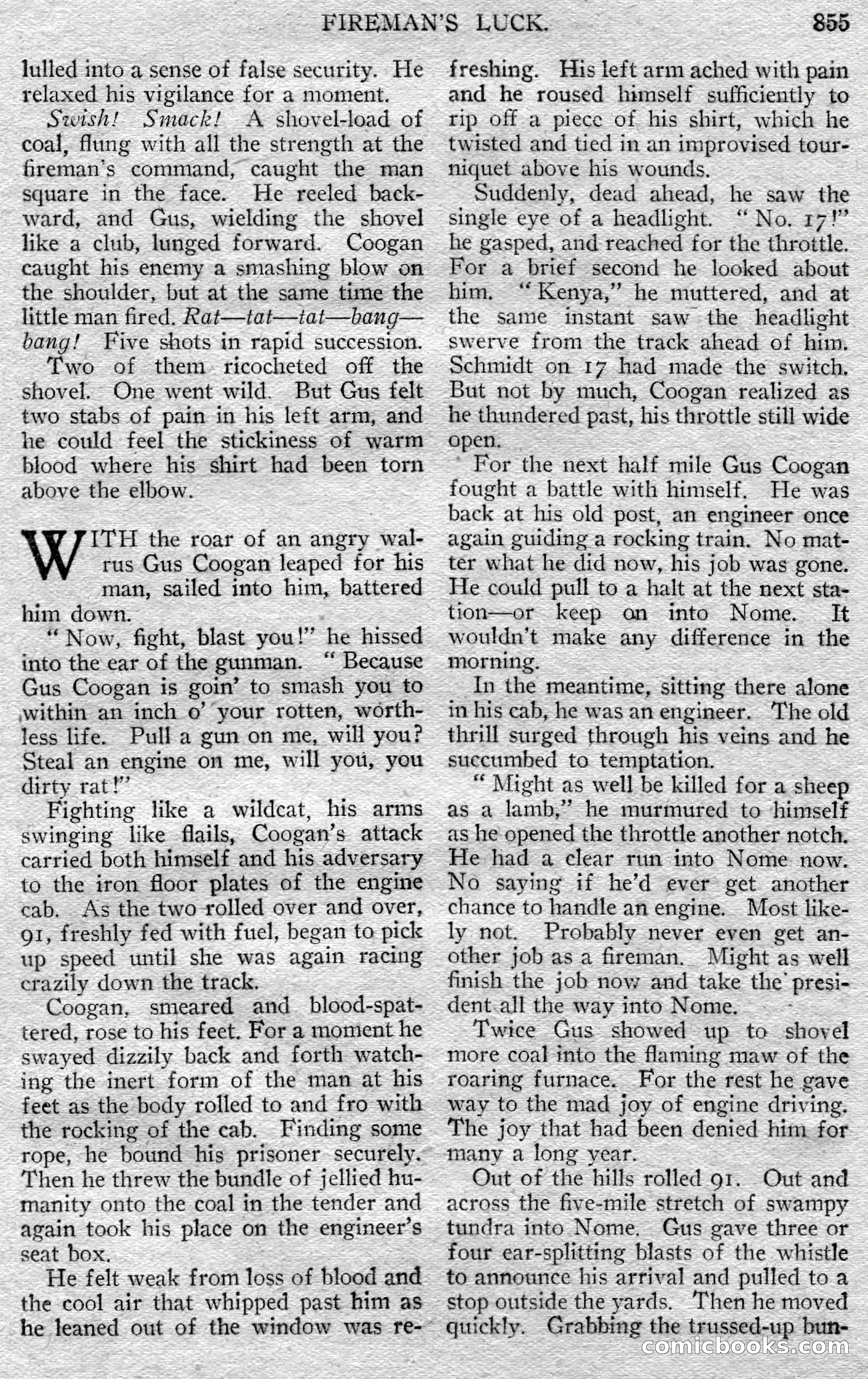 Argosy All-Story Weekly, May 25, 1929 — page 137 of 148