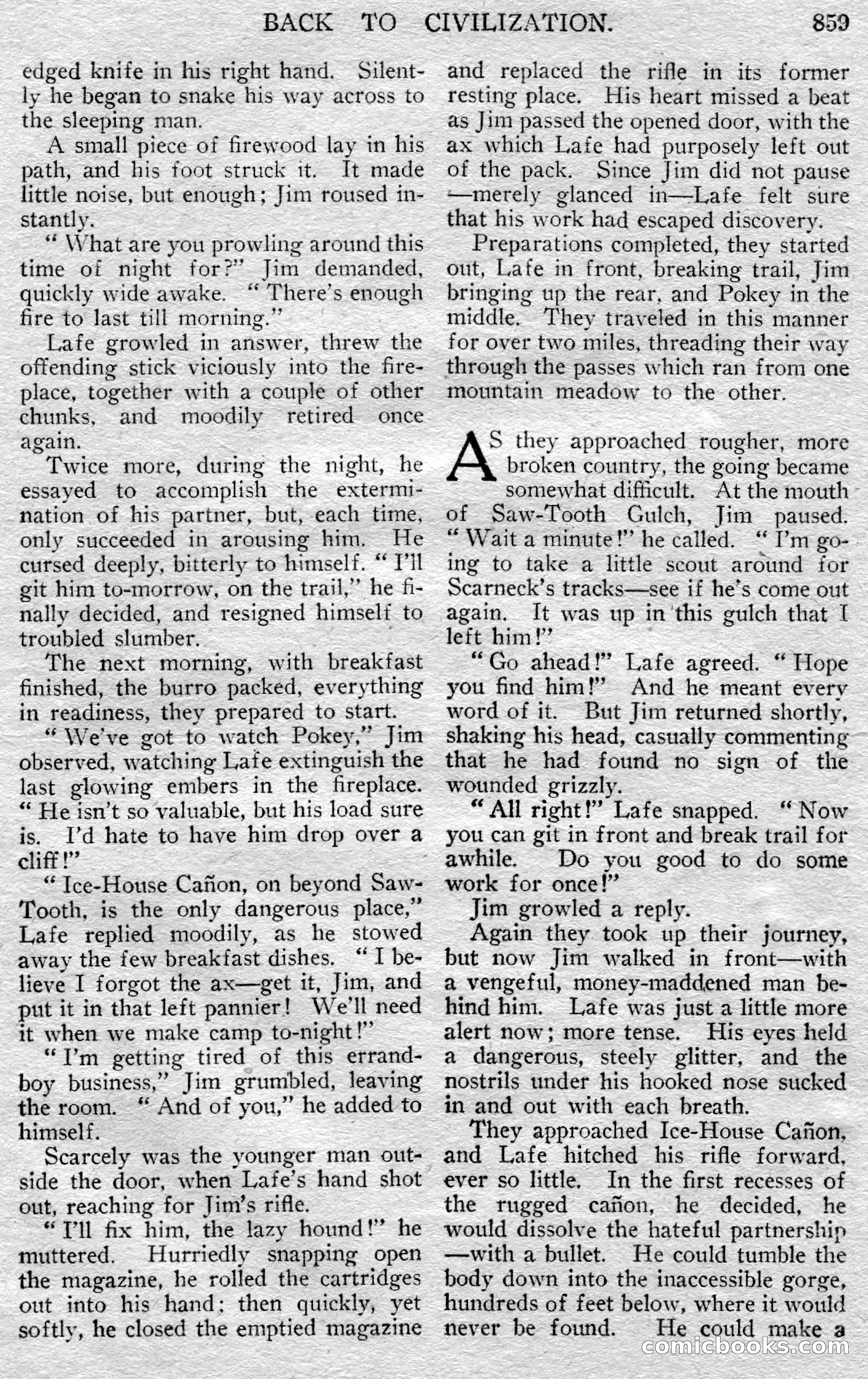 Argosy All-Story Weekly, May 25, 1929 — page 141 of 148