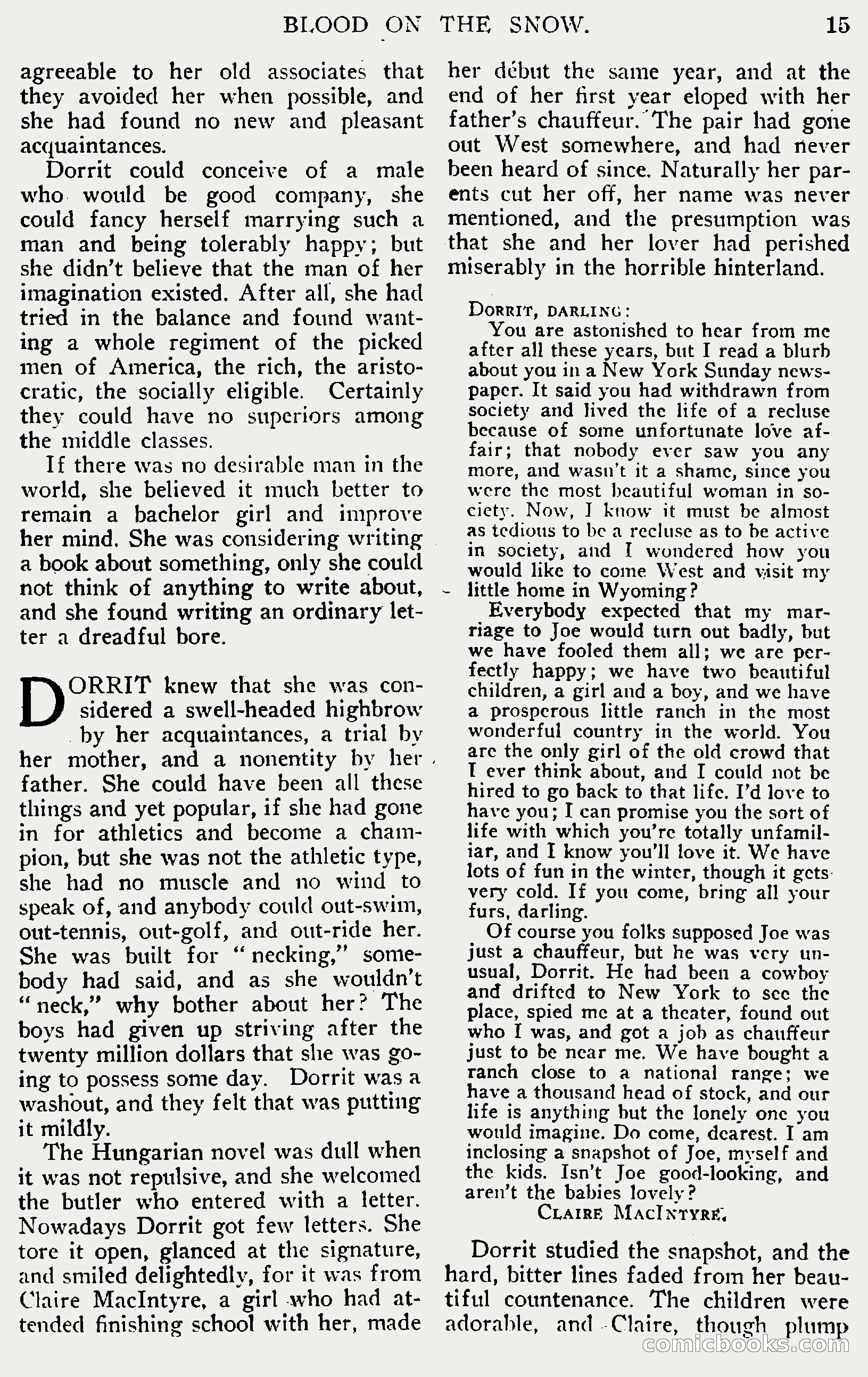 Argosy All-Story Weekly, June 1, 1929 — page 25 of 160