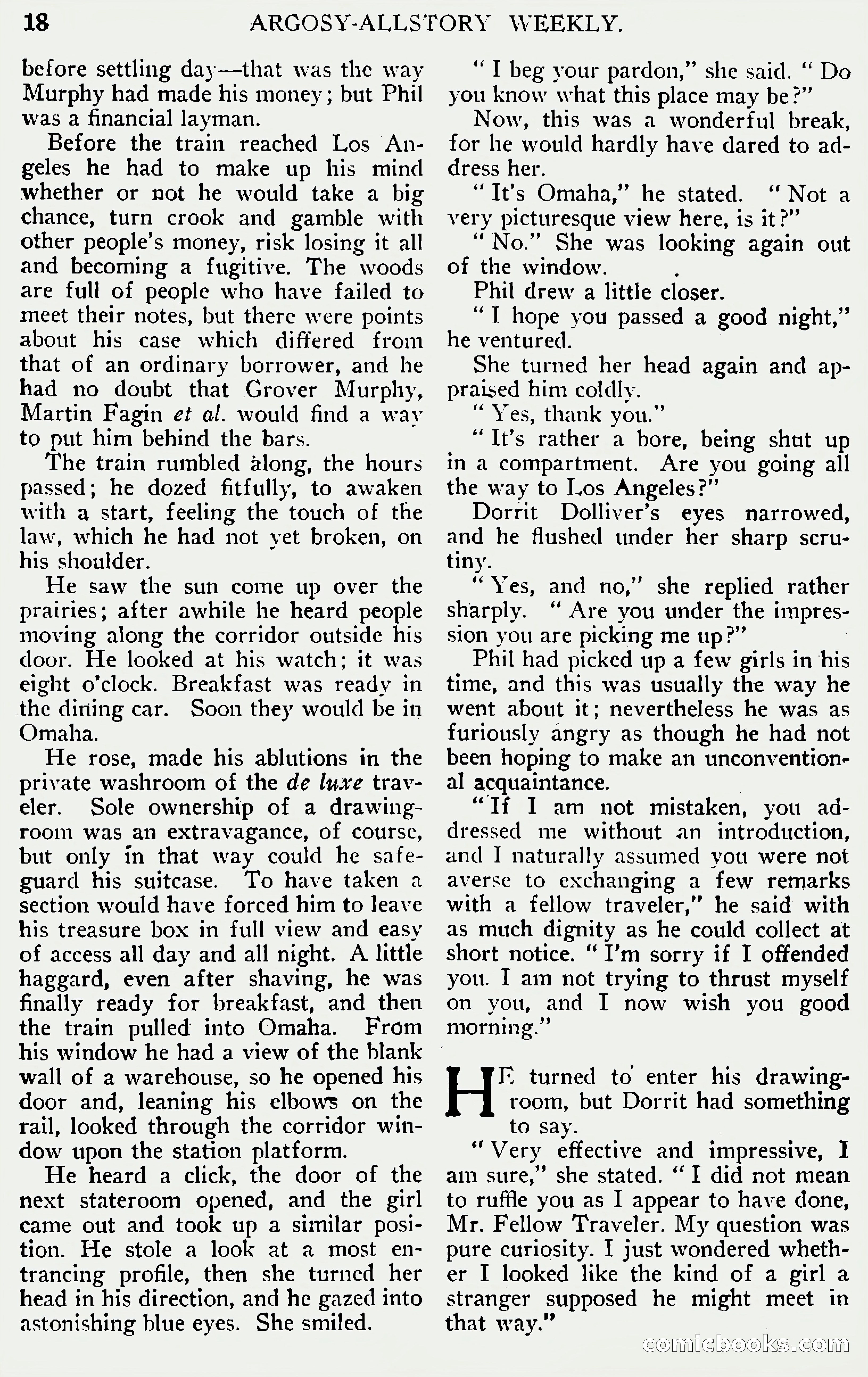 Argosy All-Story Weekly, June 1, 1929 — page 28 of 160