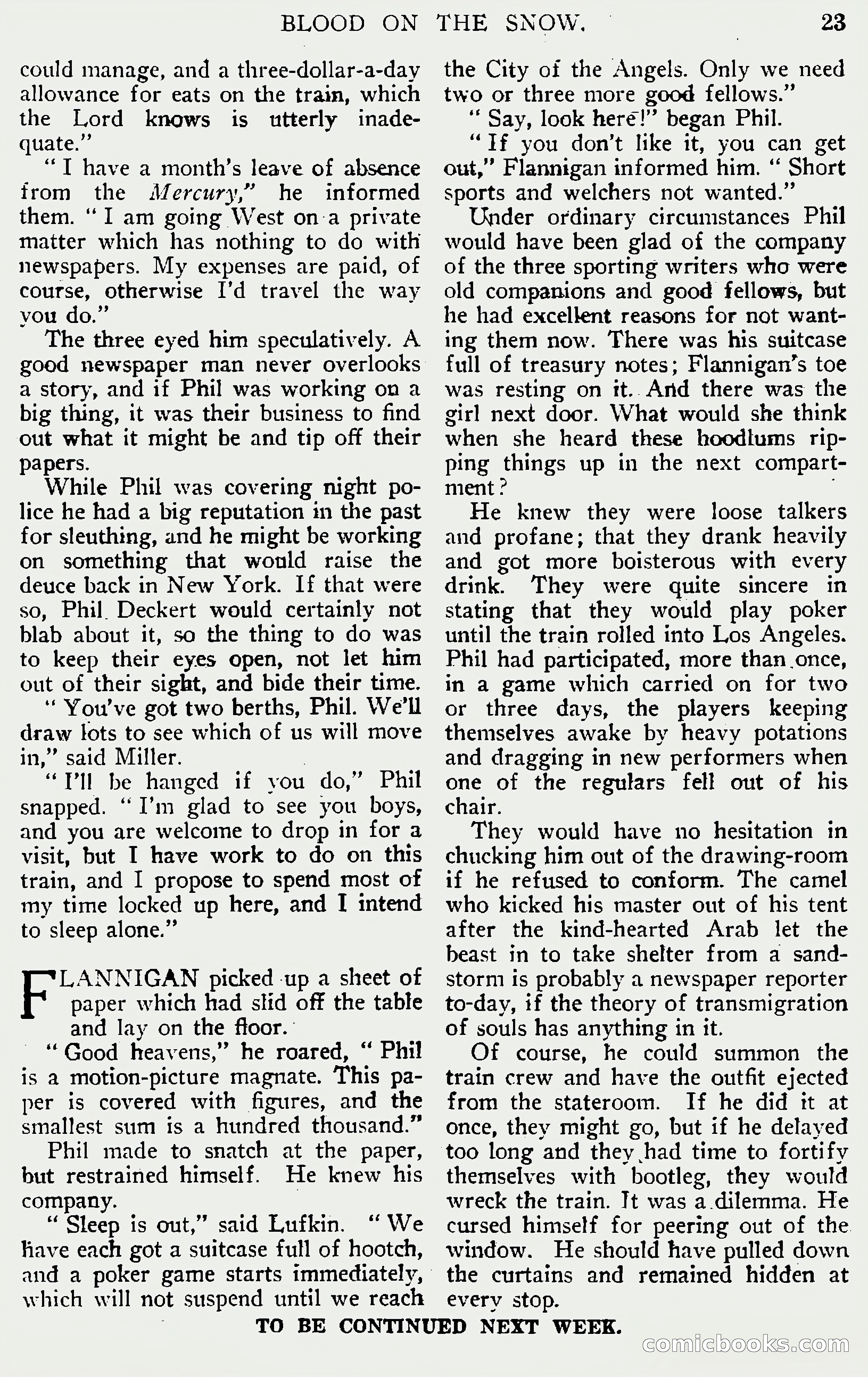 Argosy All-Story Weekly, June 1, 1929 — page 33 of 160