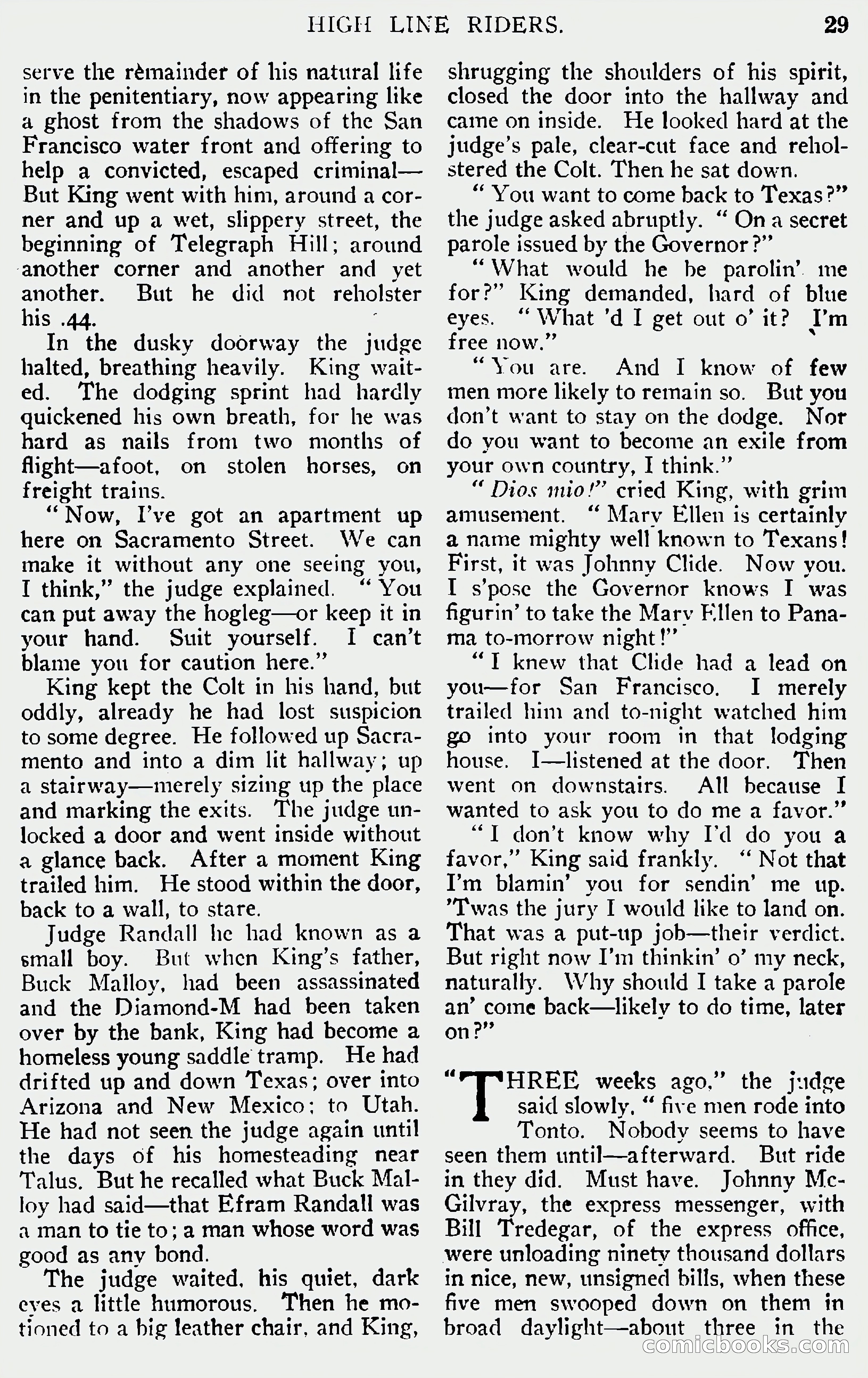 Argosy All-Story Weekly, June 1, 1929 — page 39 of 160