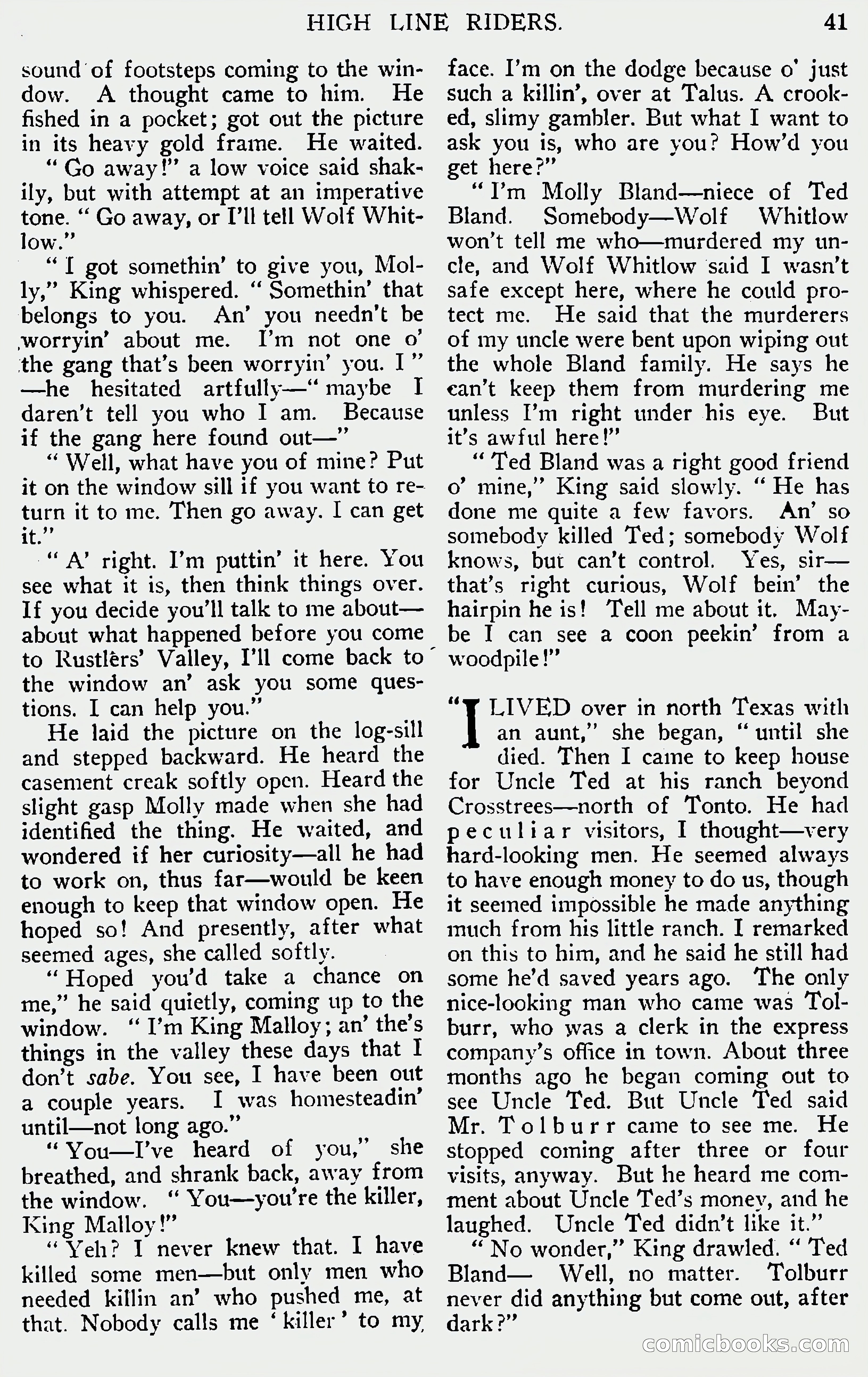 Argosy All-Story Weekly, June 1, 1929 — page 51 of 160