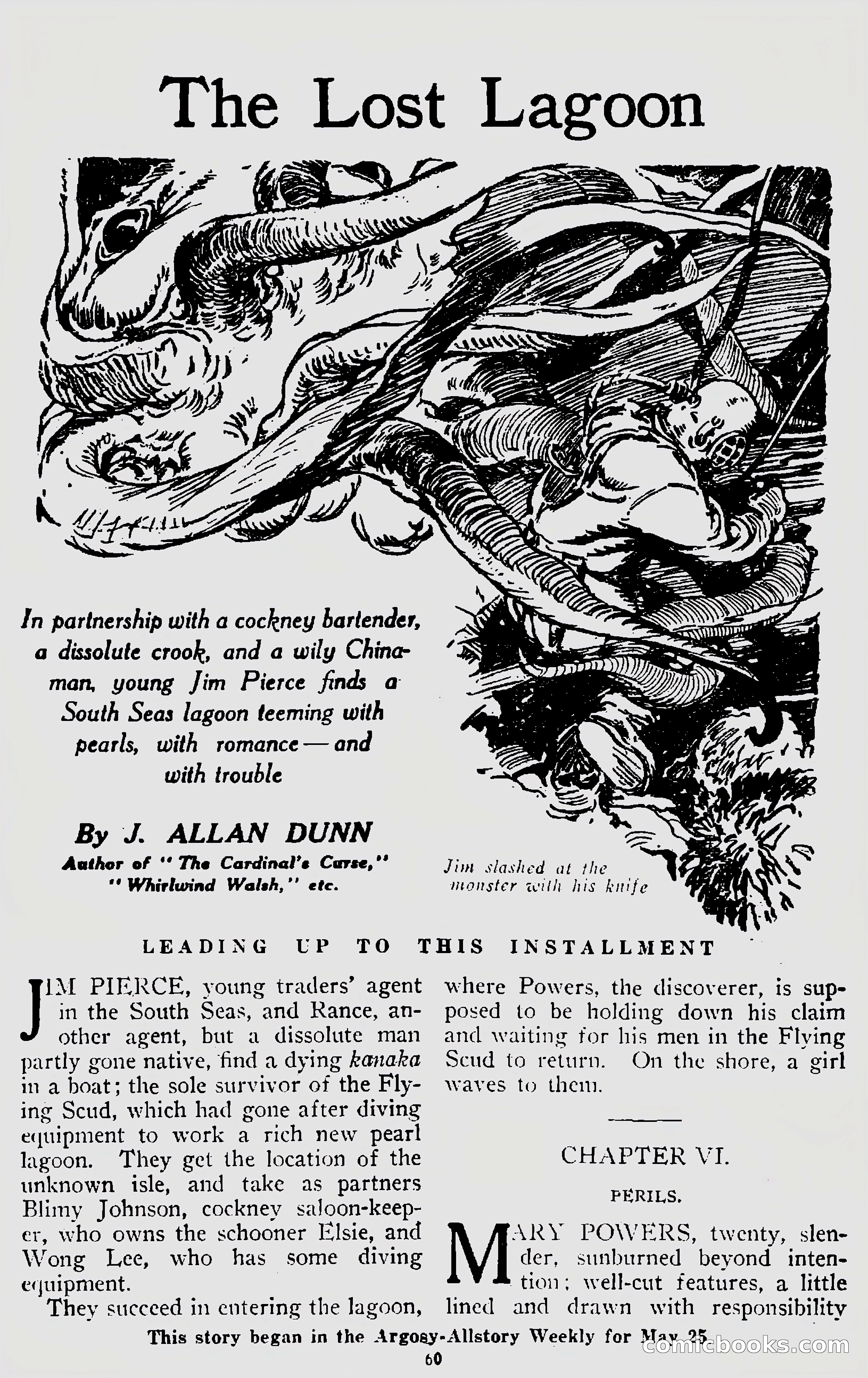 Argosy All-Story Weekly, June 1, 1929 — page 70 of 160
