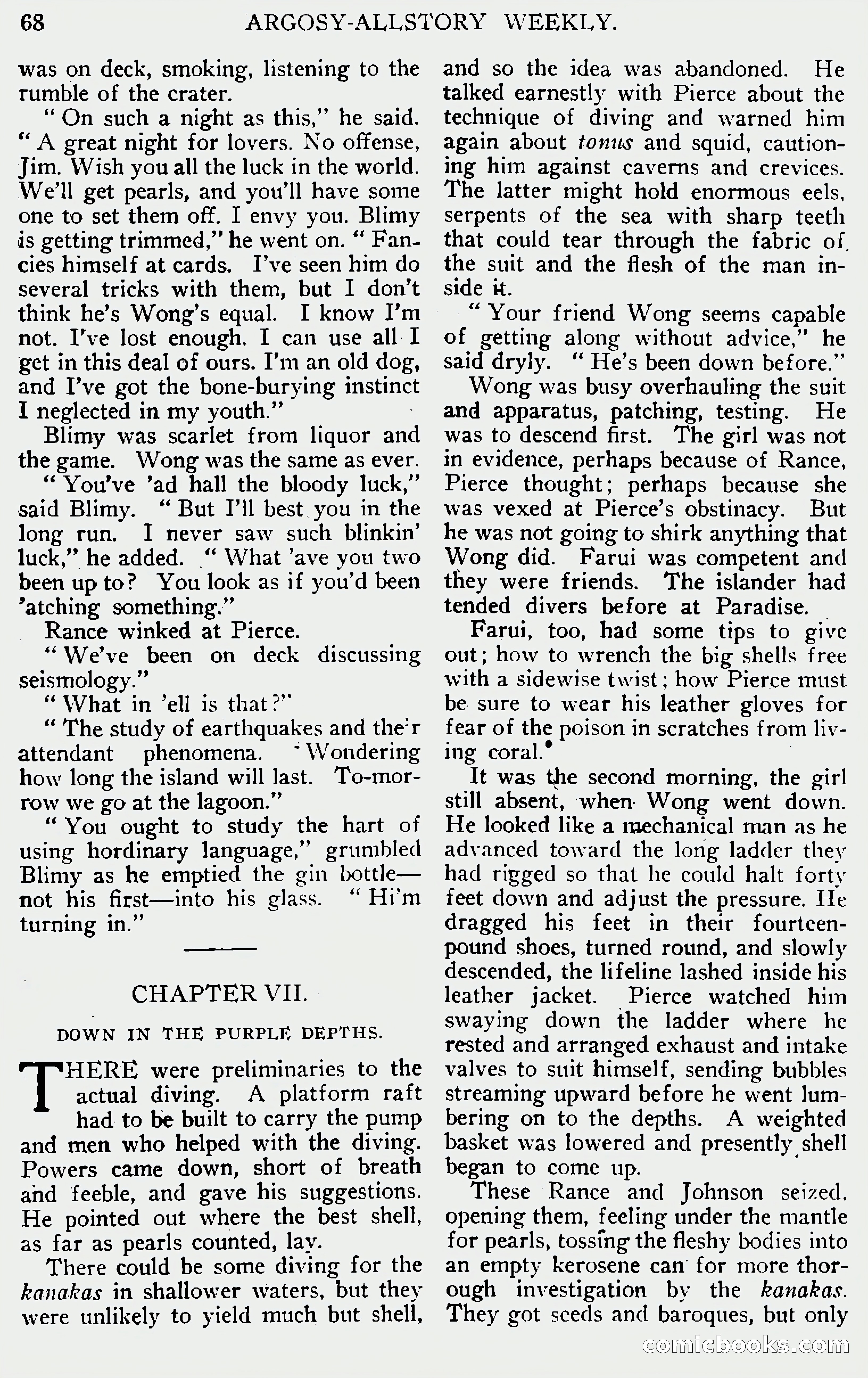 Argosy All-Story Weekly, June 1, 1929 — page 78 of 160