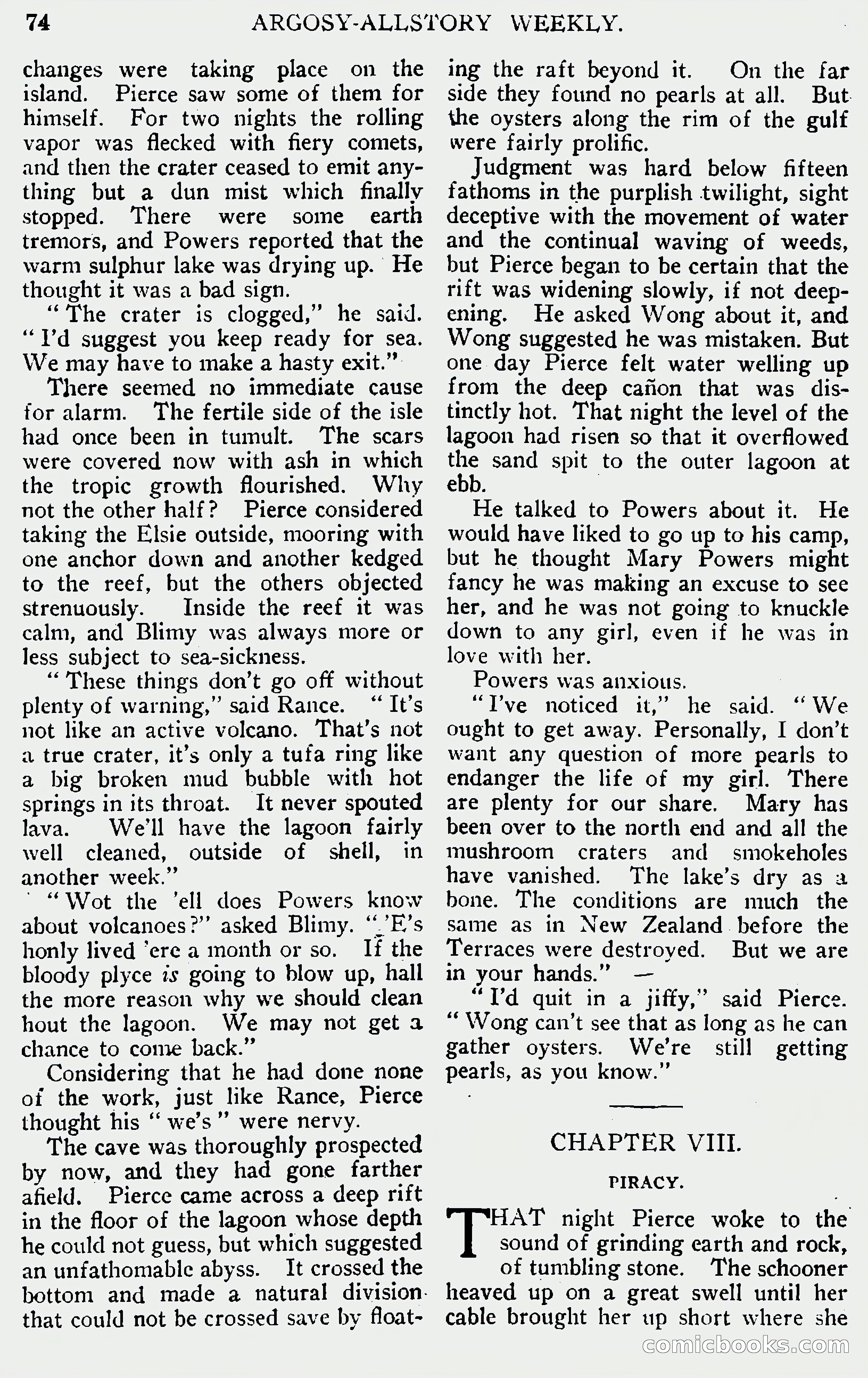 Argosy All-Story Weekly, June 1, 1929 — page 84 of 160