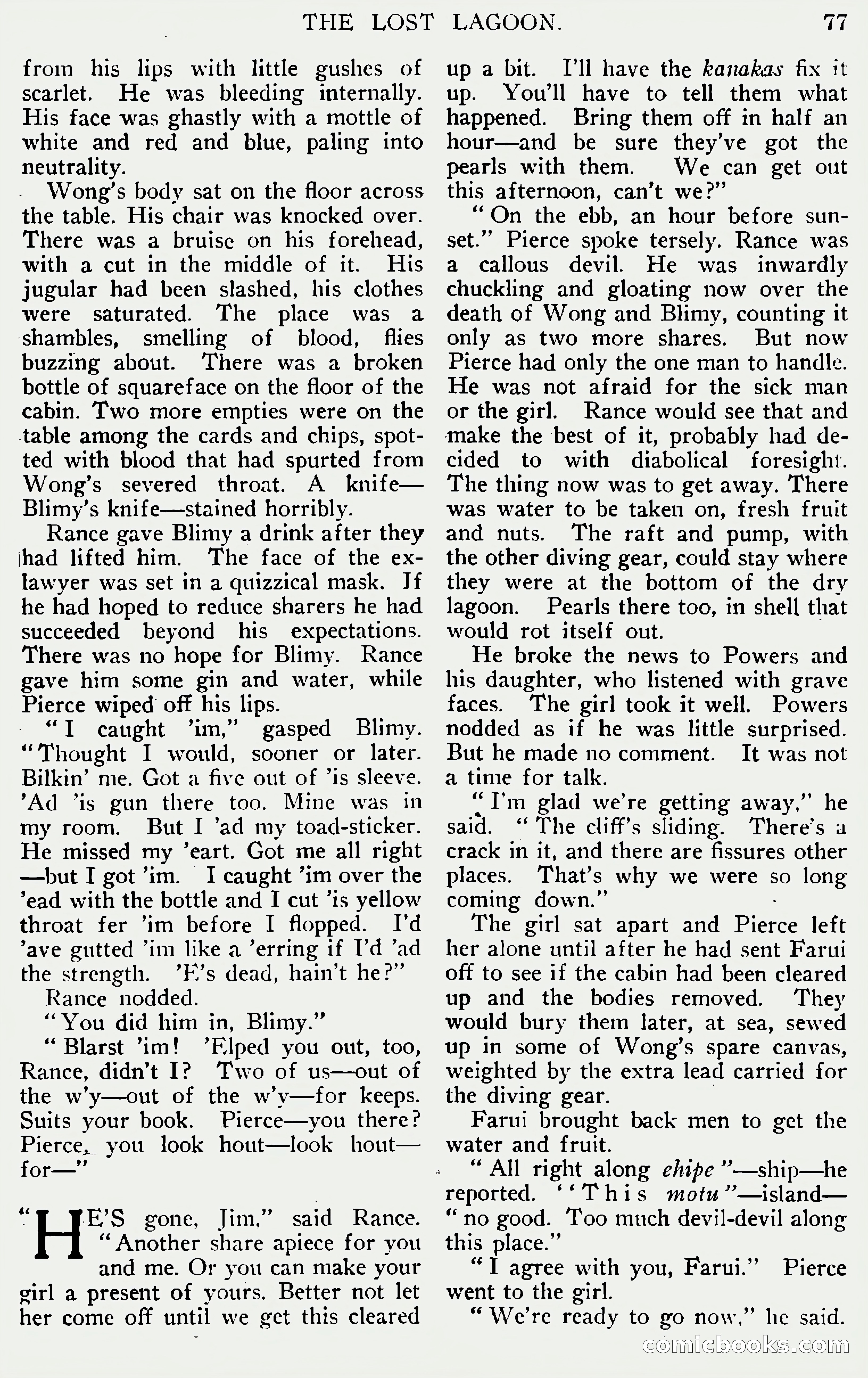 Argosy All-Story Weekly, June 1, 1929 — page 87 of 160