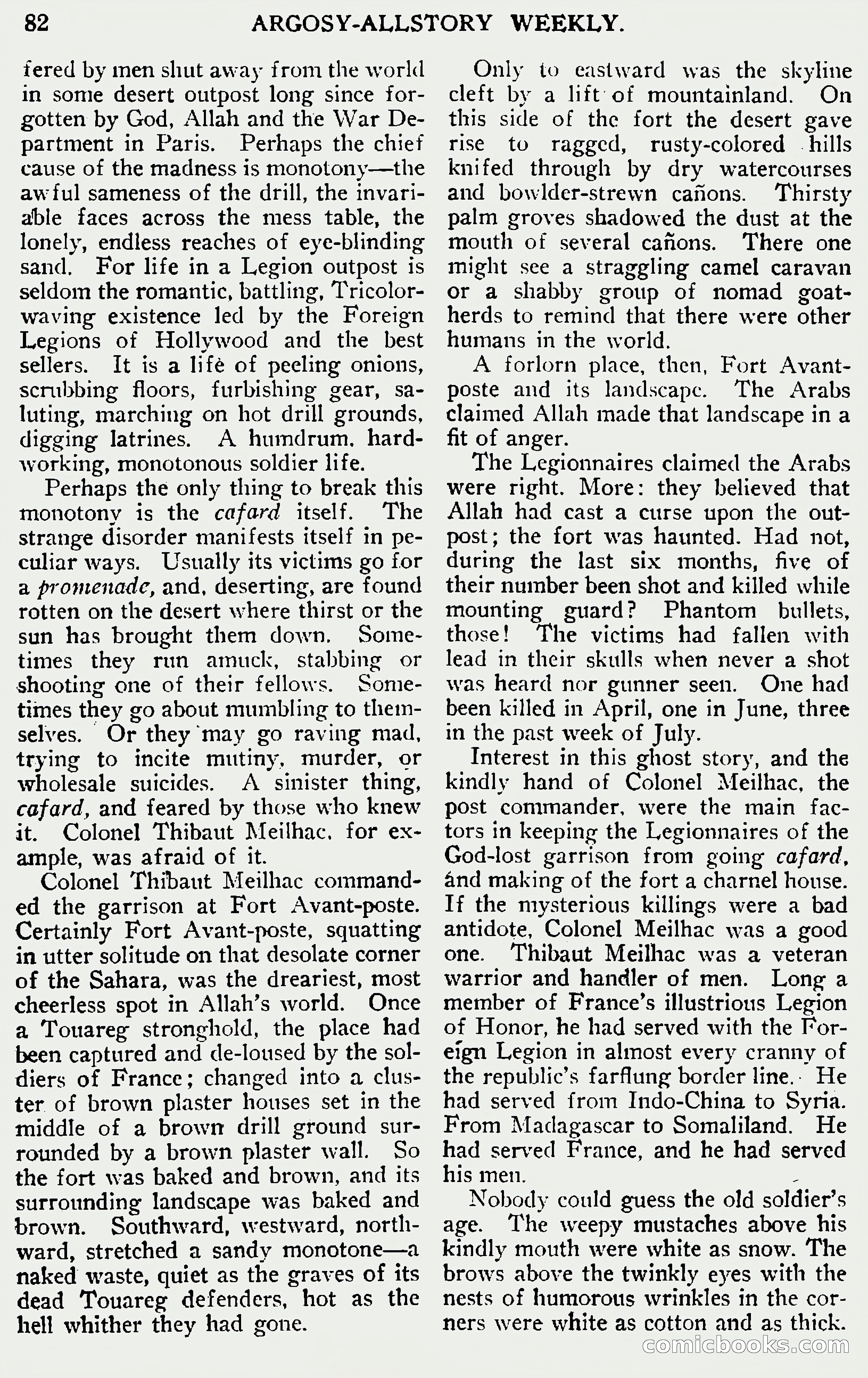 Argosy All-Story Weekly, June 1, 1929 — page 92 of 160