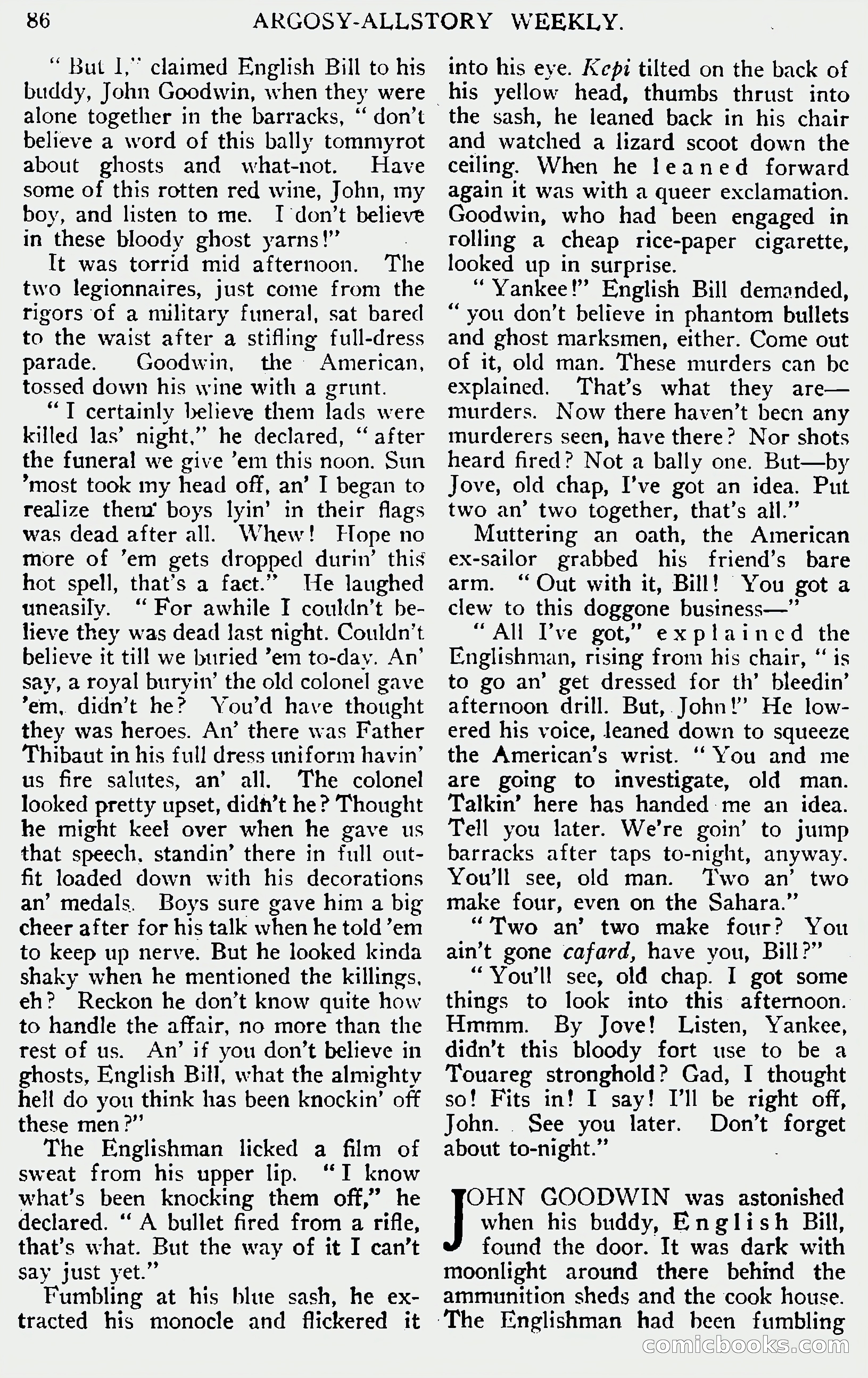 Argosy All-Story Weekly, June 1, 1929 — page 96 of 160