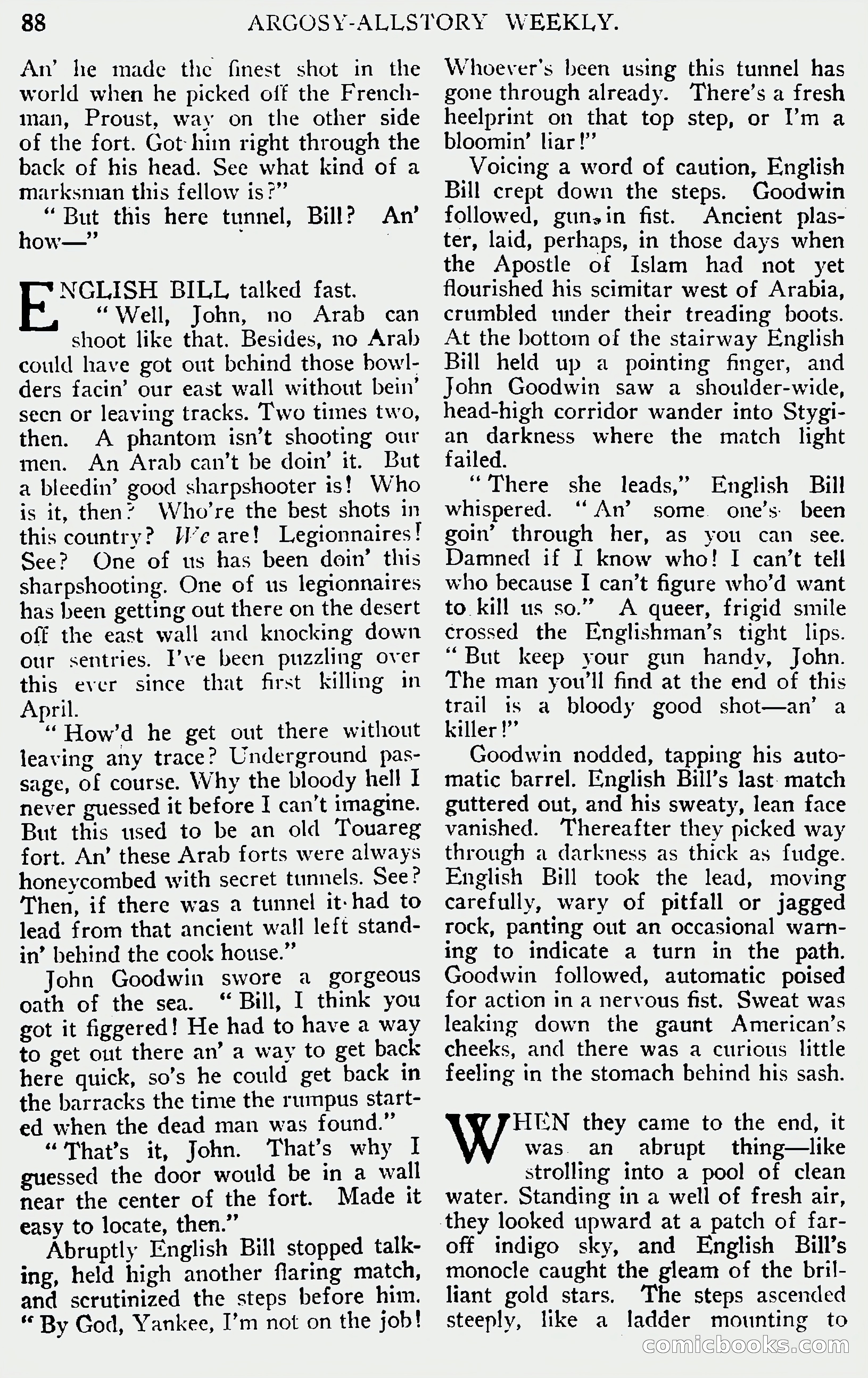 Argosy All-Story Weekly, June 1, 1929 — page 98 of 160