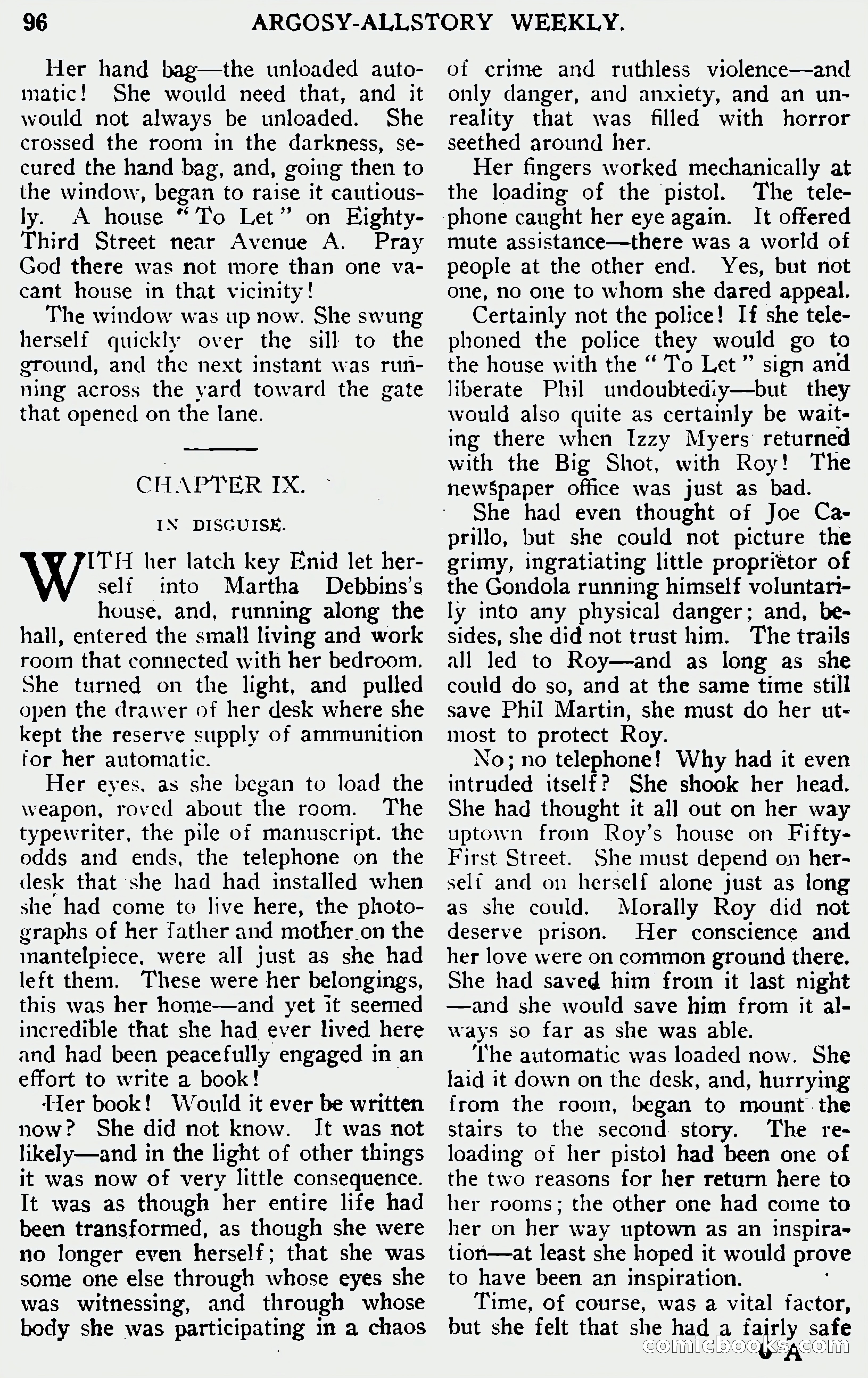 Argosy All-Story Weekly, June 1, 1929 — page 106 of 160