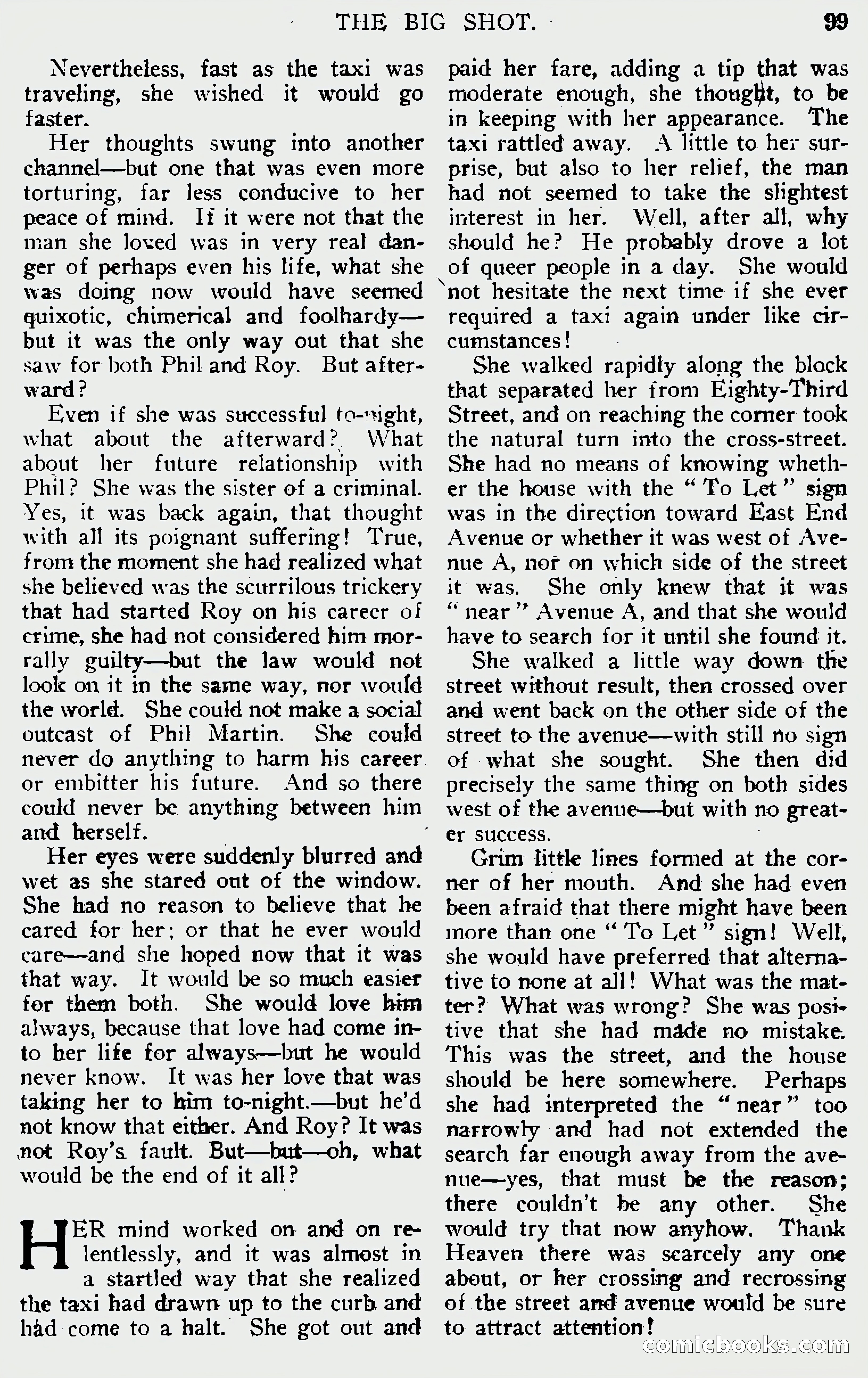 Argosy All-Story Weekly, June 1, 1929 — page 109 of 160
