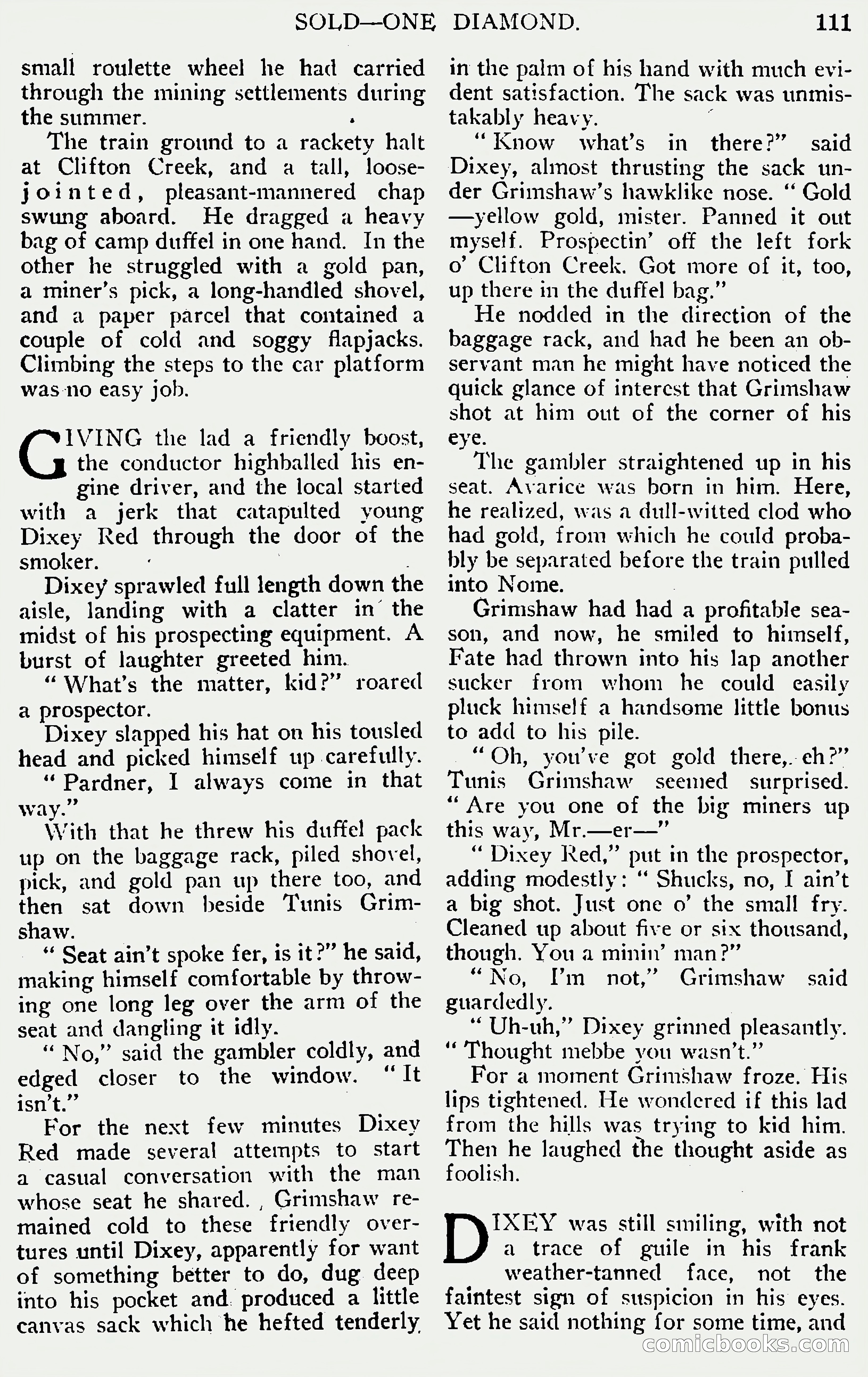 Argosy All-Story Weekly, June 1, 1929 — page 121 of 160