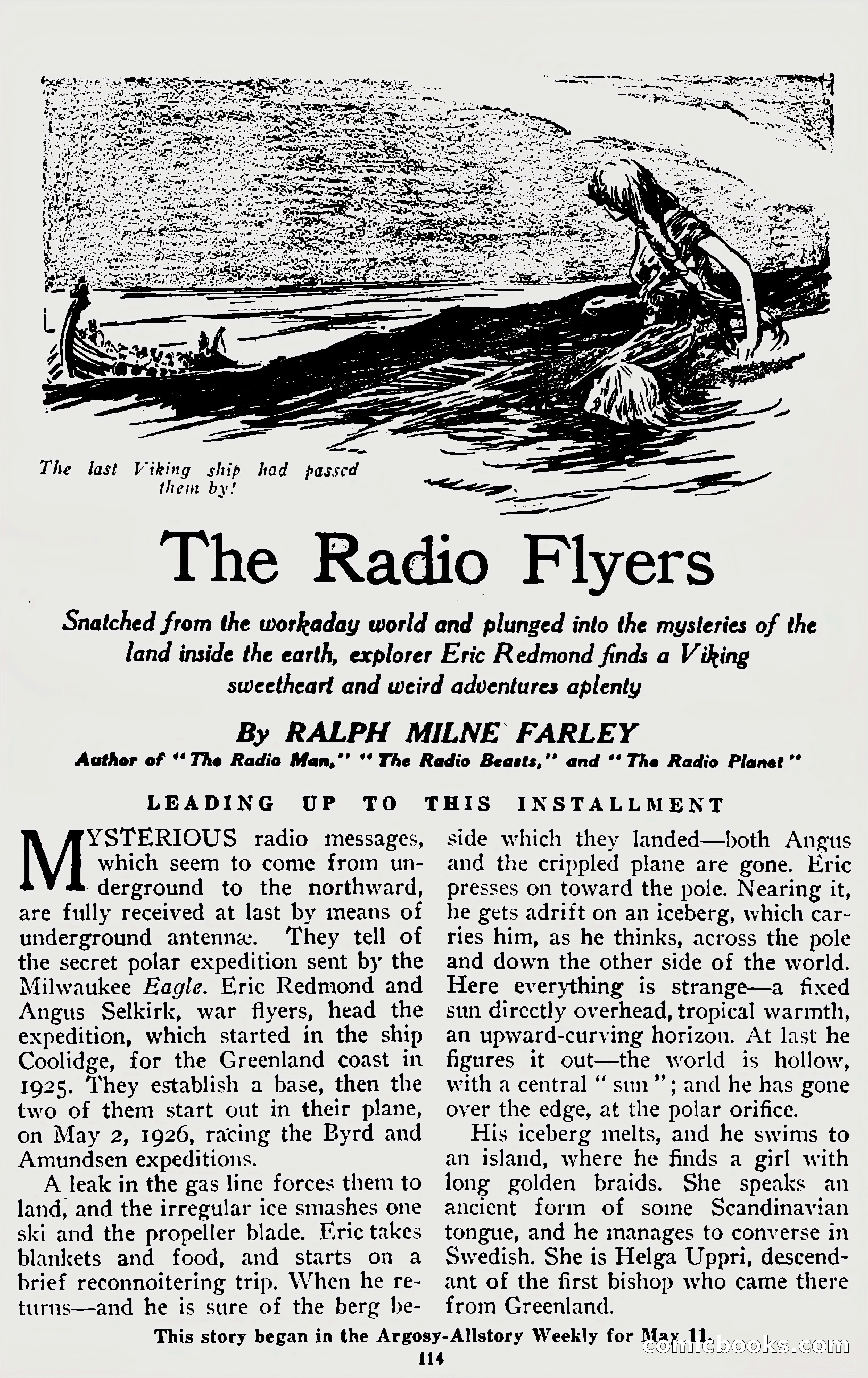 Argosy All-Story Weekly, June 1, 1929 — page 124 of 160