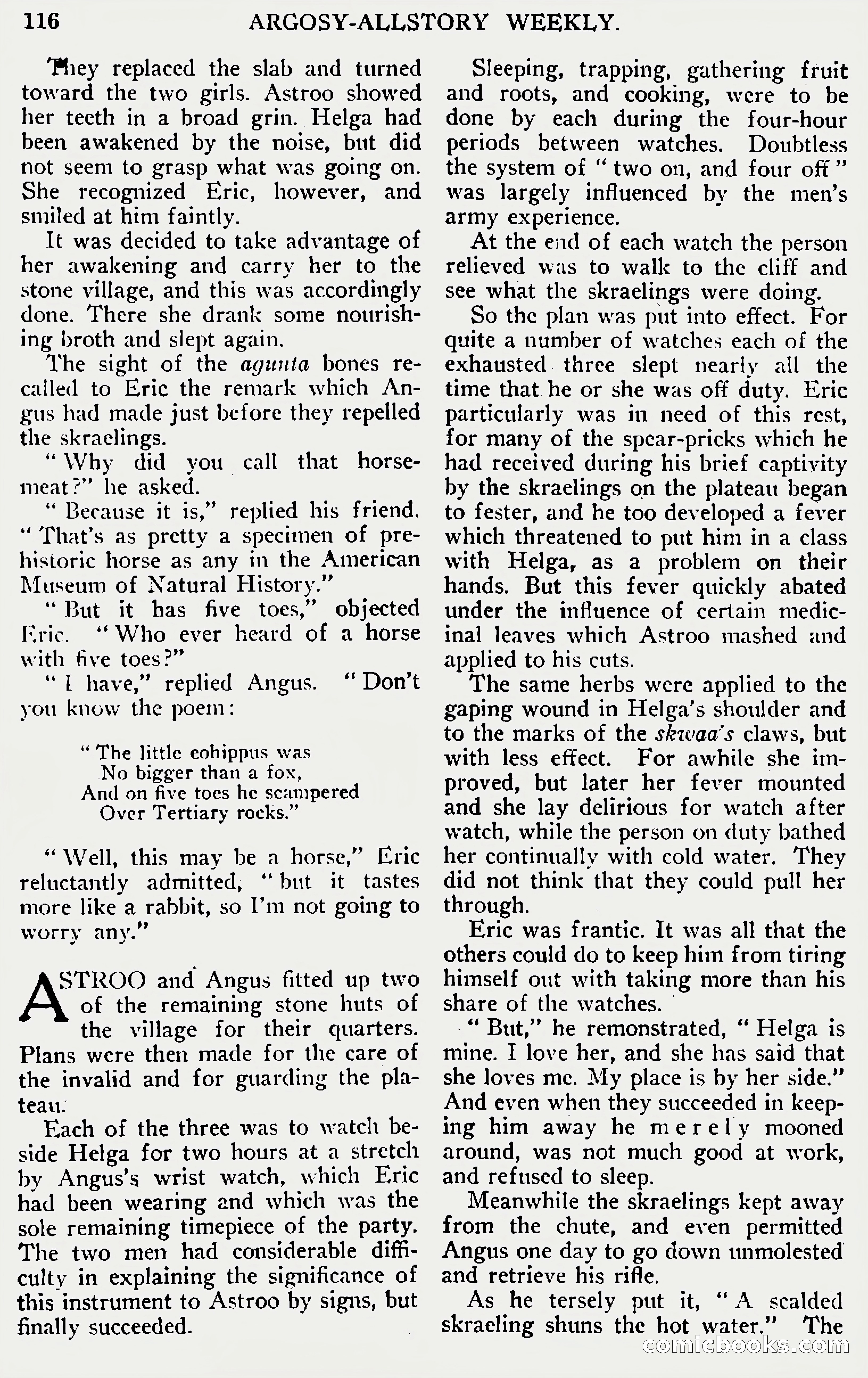 Argosy All-Story Weekly, June 1, 1929 — page 126 of 160