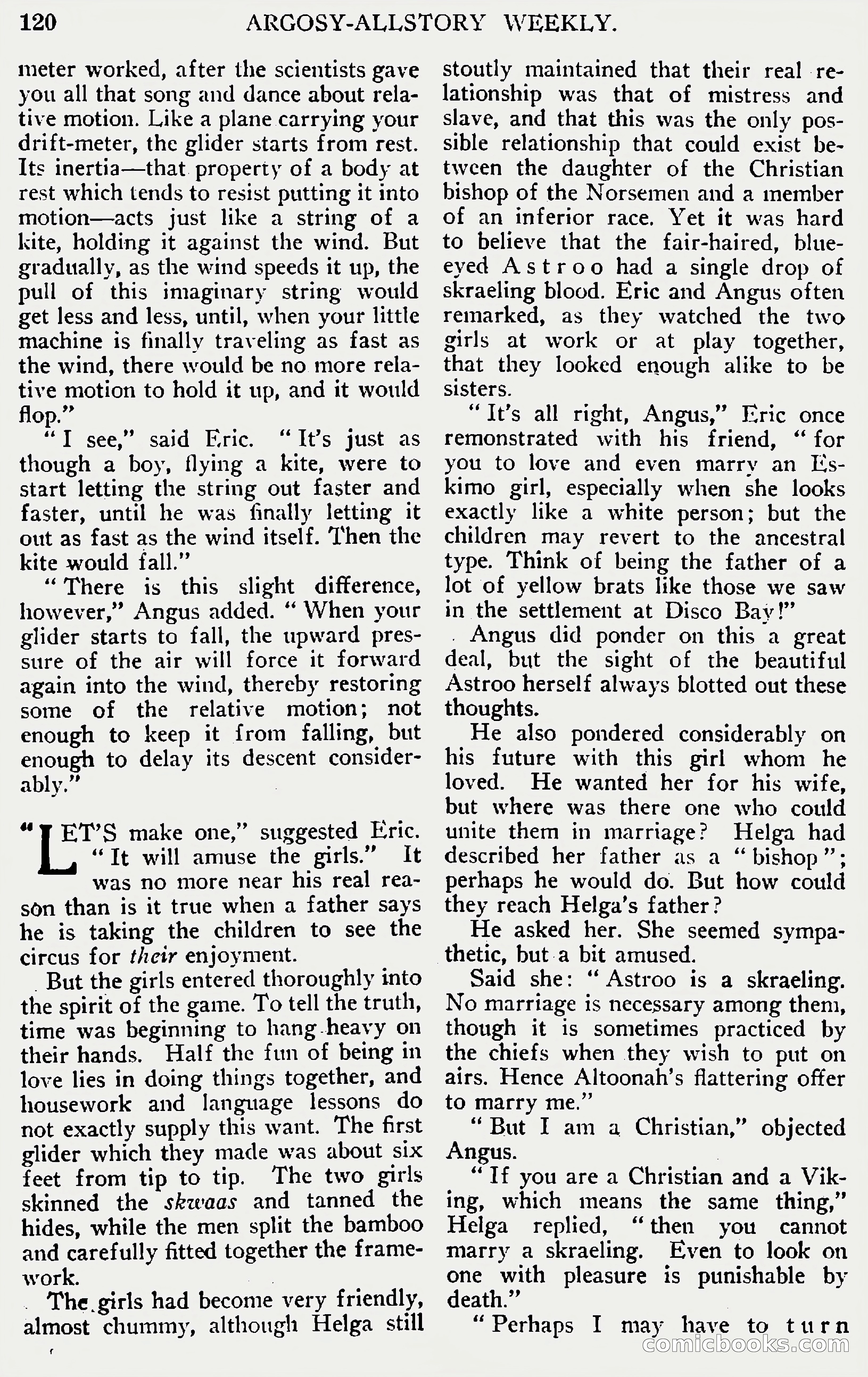 Argosy All-Story Weekly, June 1, 1929 — page 130 of 160