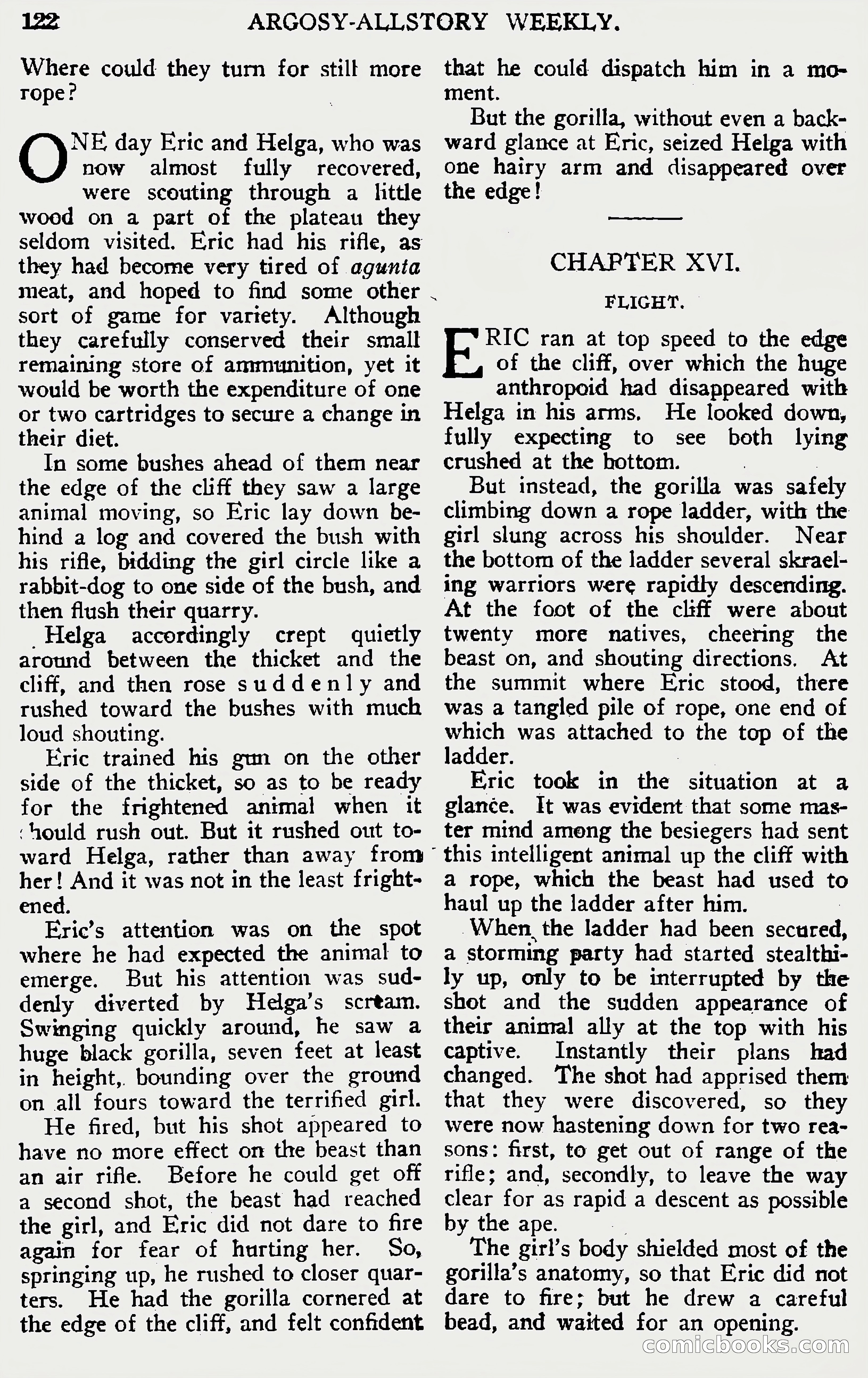 Argosy All-Story Weekly, June 1, 1929 — page 132 of 160