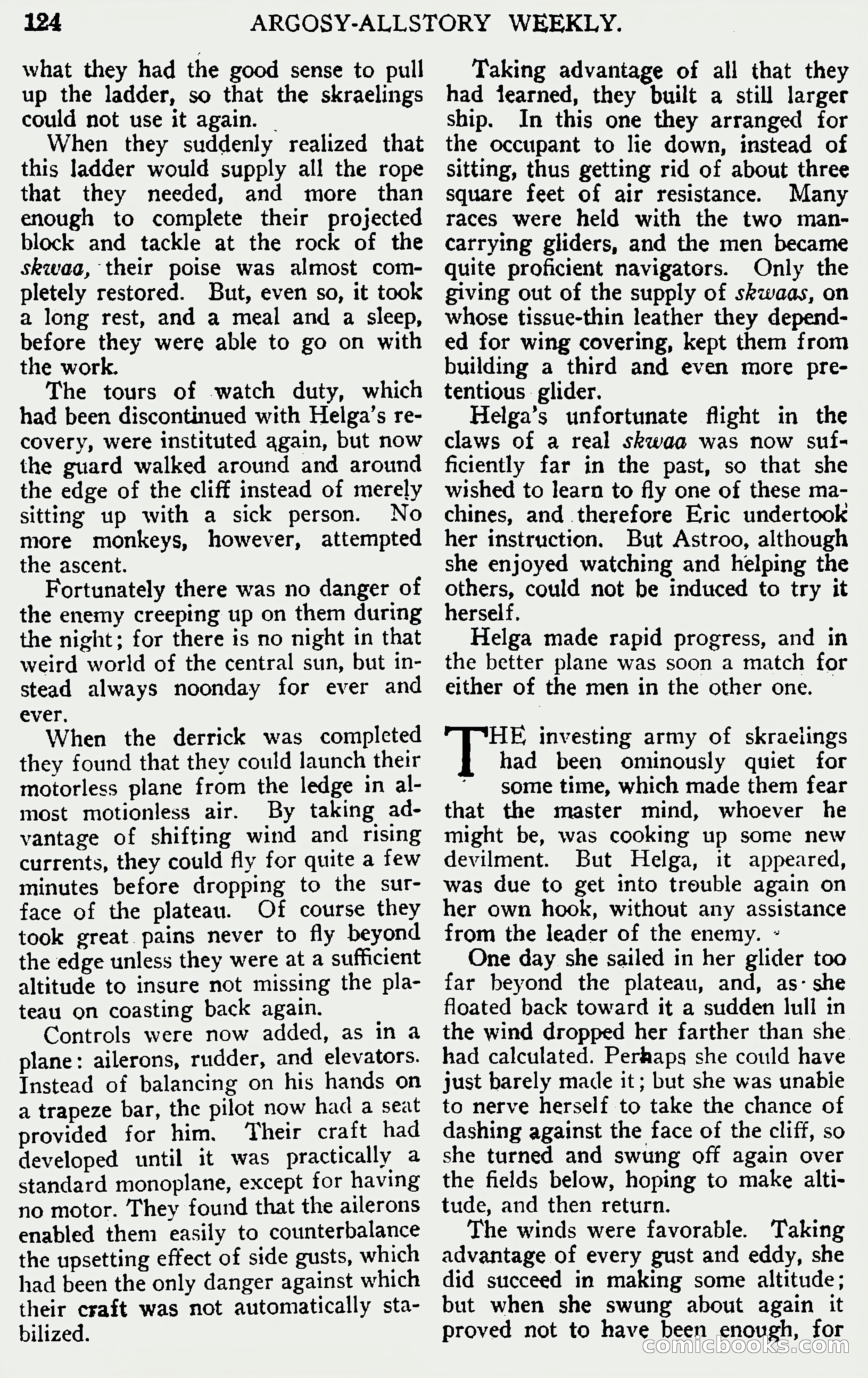Argosy All-Story Weekly, June 1, 1929 — page 134 of 160