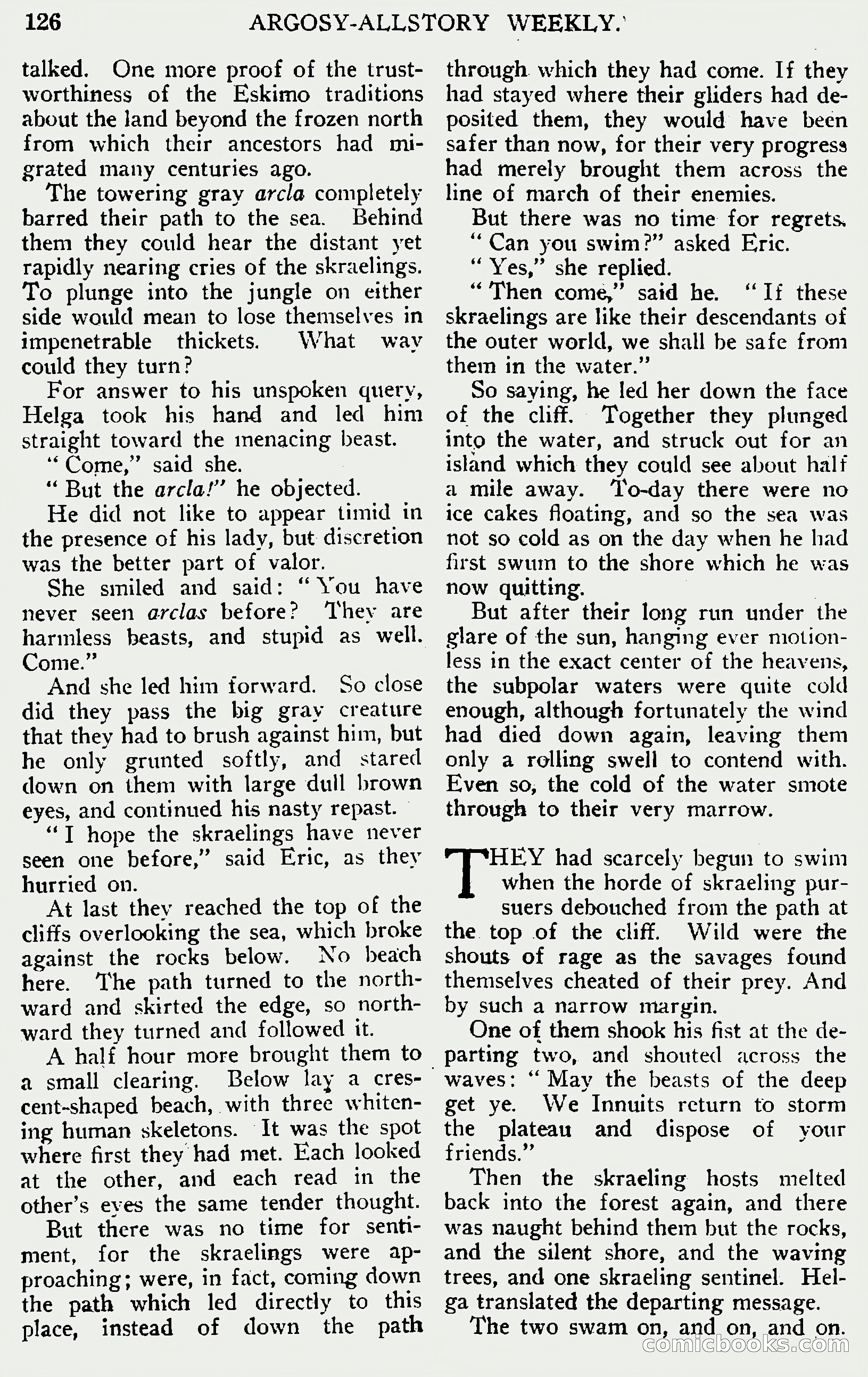 Argosy All-Story Weekly, June 1, 1929 — page 136 of 160
