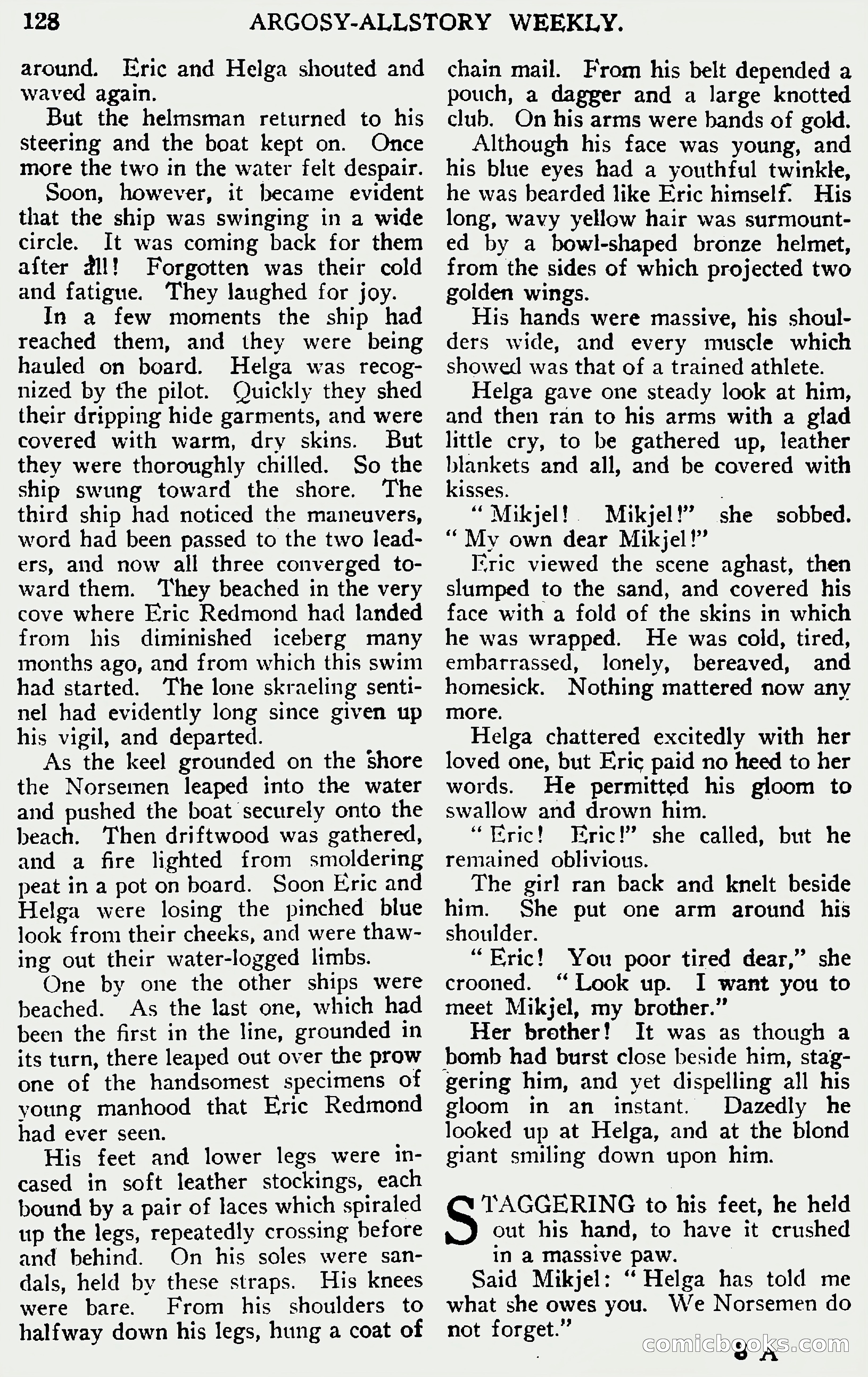 Argosy All-Story Weekly, June 1, 1929 — page 138 of 160