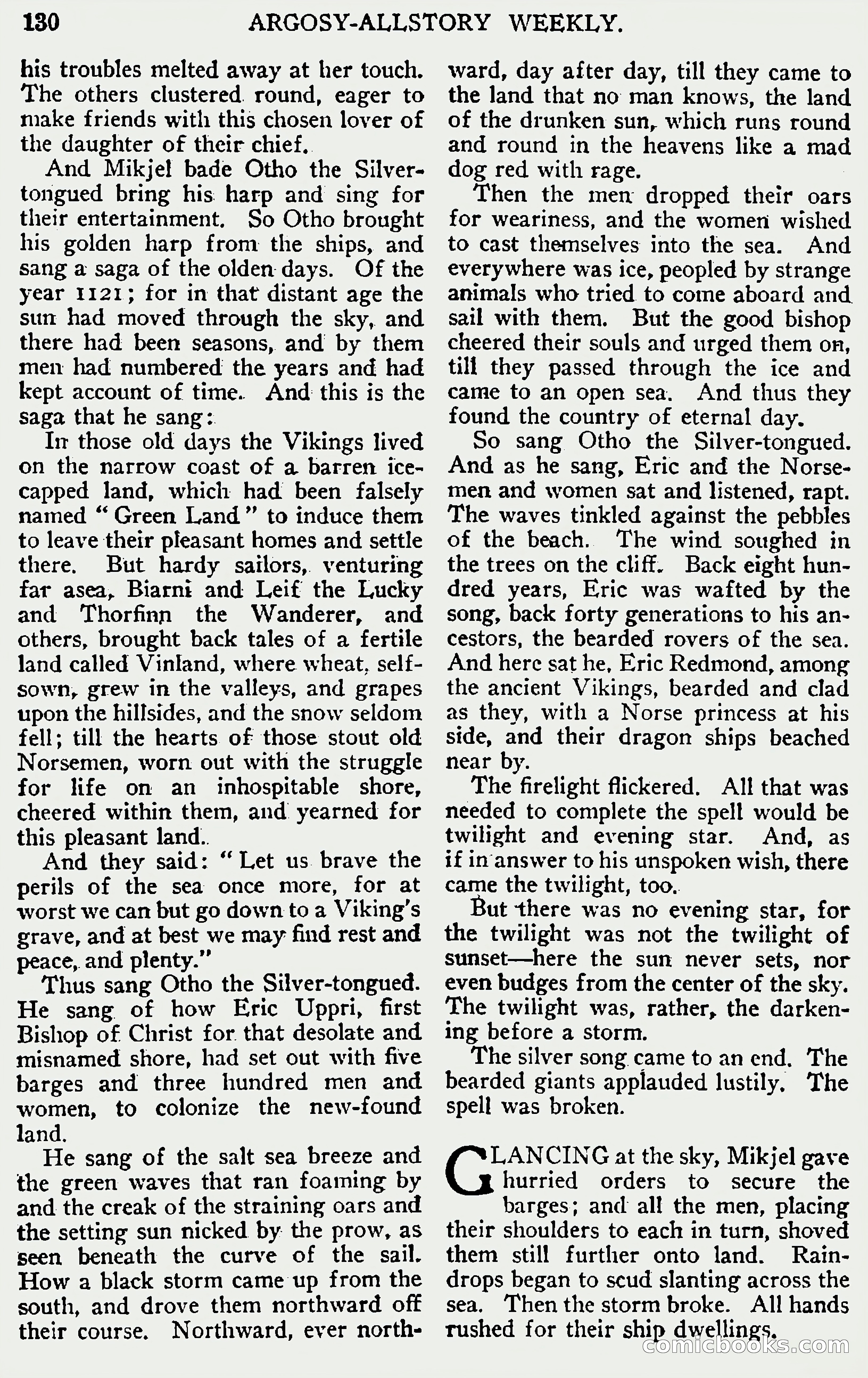 Argosy All-Story Weekly, June 1, 1929 — page 140 of 160