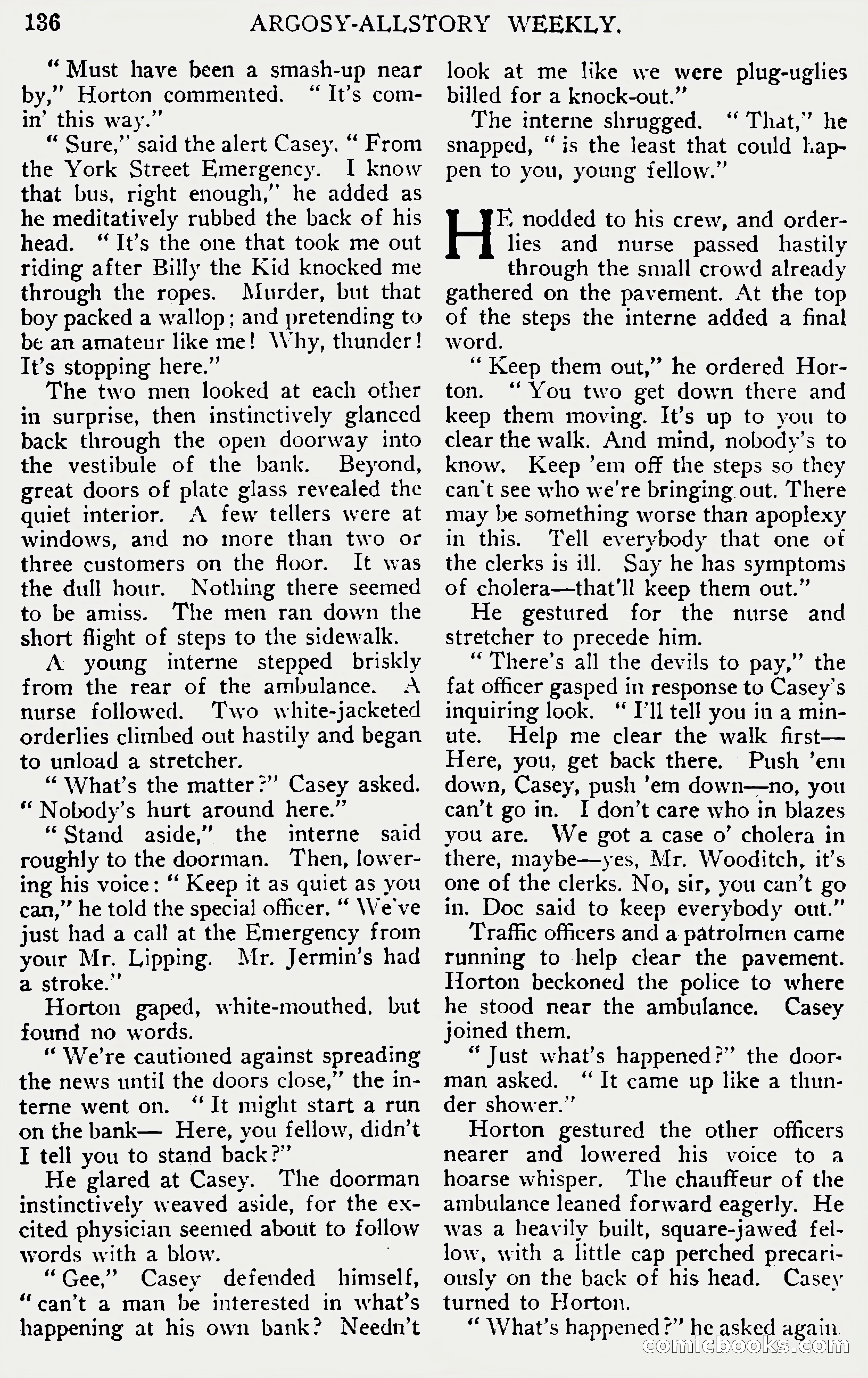 Argosy All-Story Weekly, June 1, 1929 — page 146 of 160