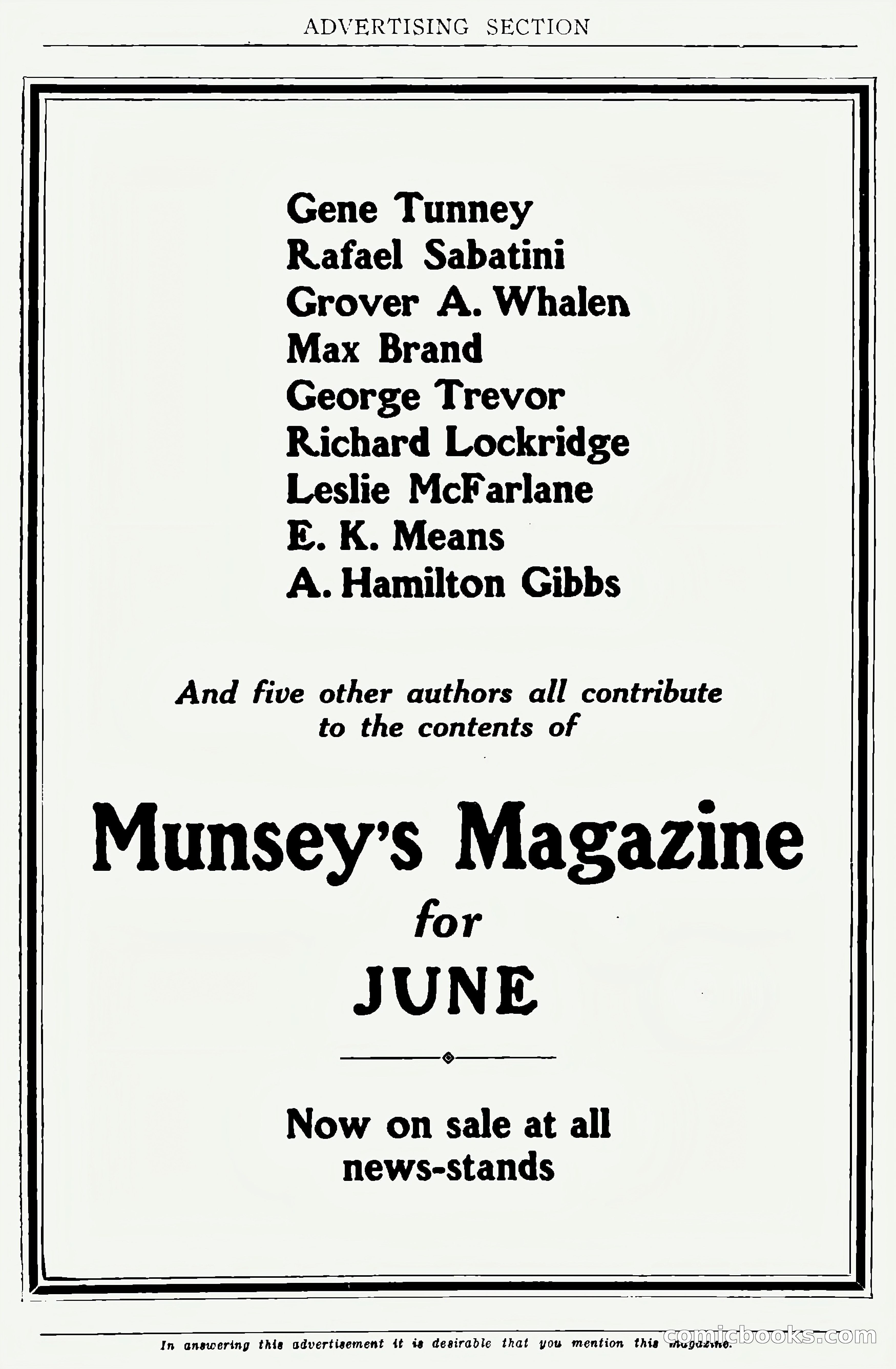 Argosy All-Story Weekly, June 1, 1929 — page 156 of 160
