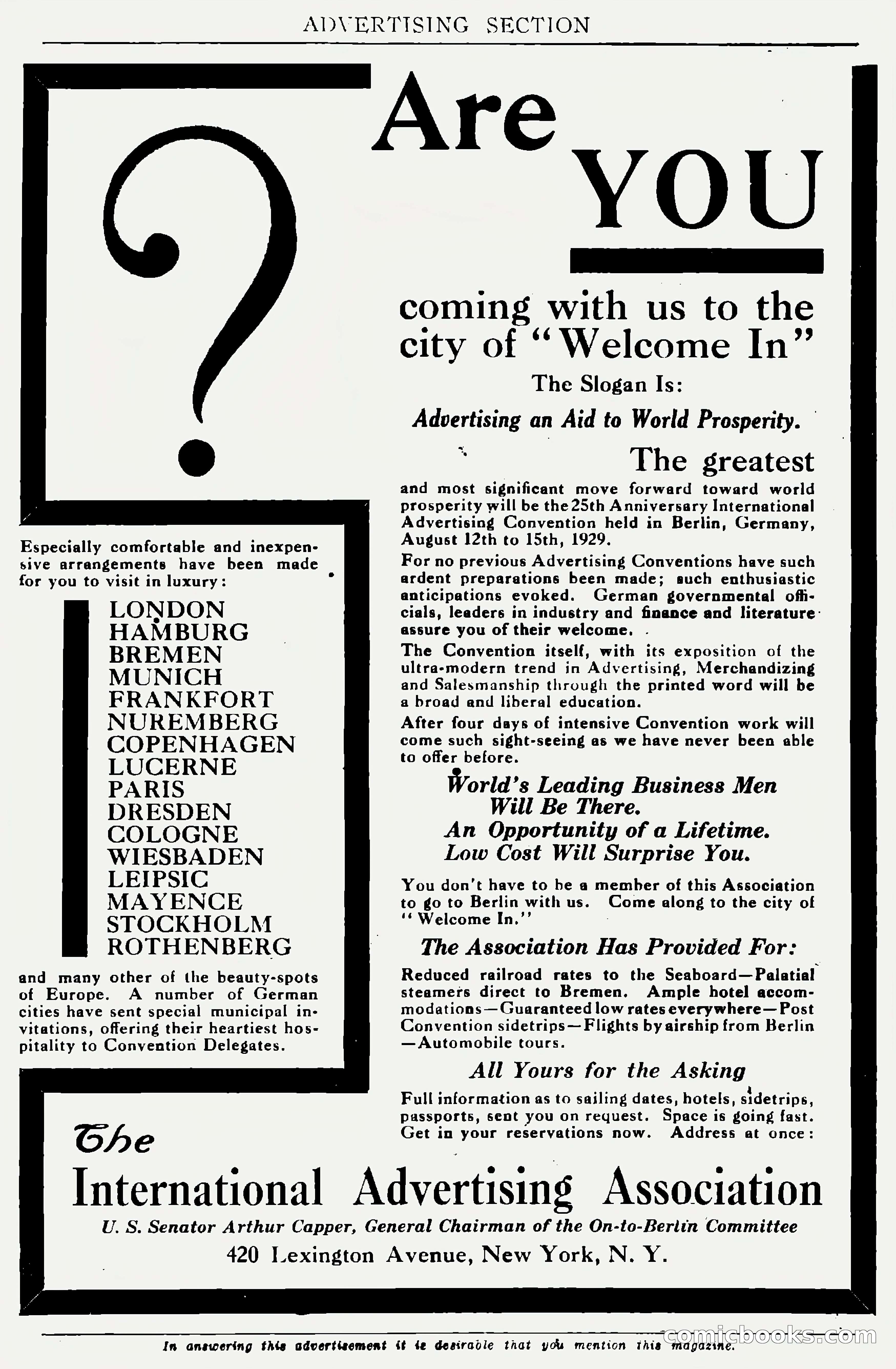 Argosy All-Story Weekly, June 1, 1929 — page 158 of 160